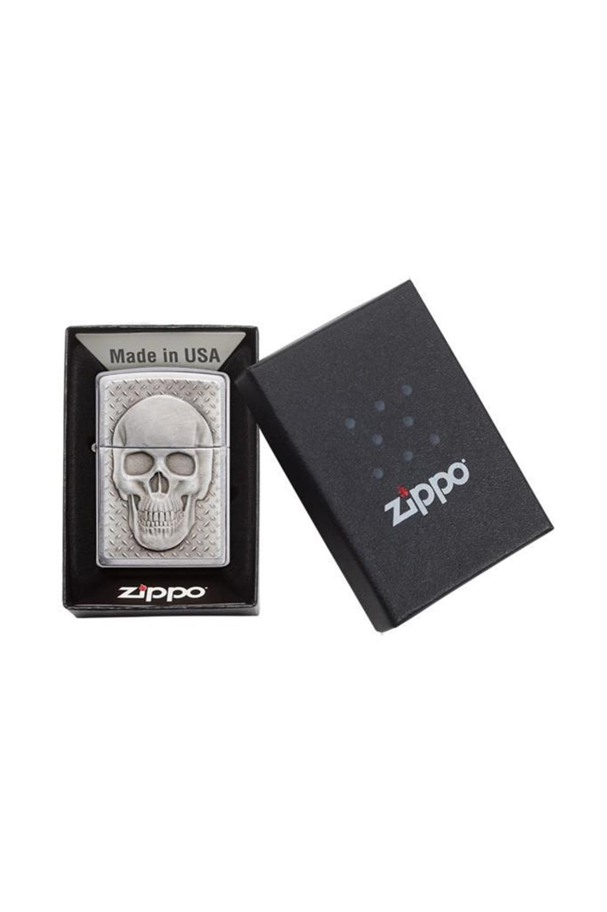 Zippo Çakmak 29818-069123 200 Skull With Brain Surprise