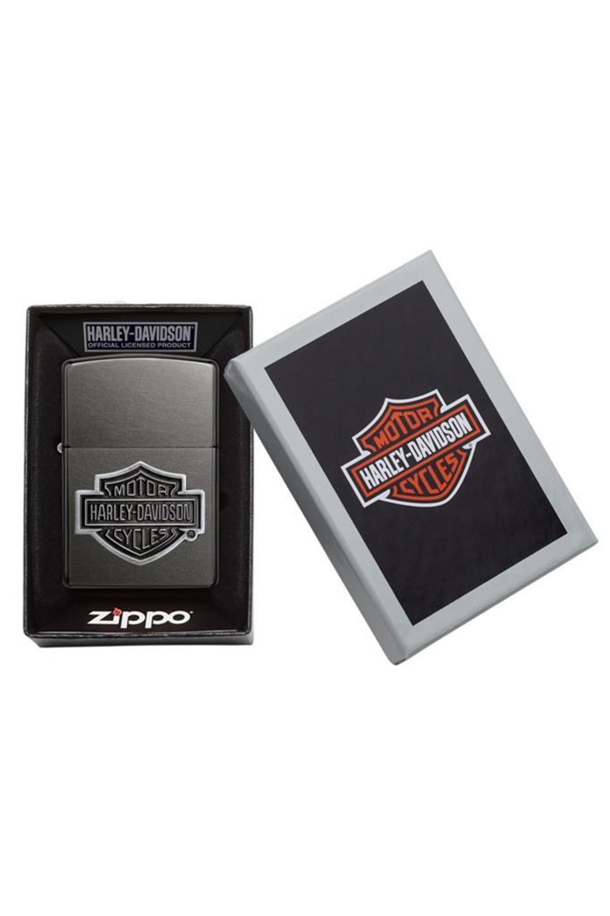Zippo Çakmak 29822-070180 Harley Davidson Bar And Shield