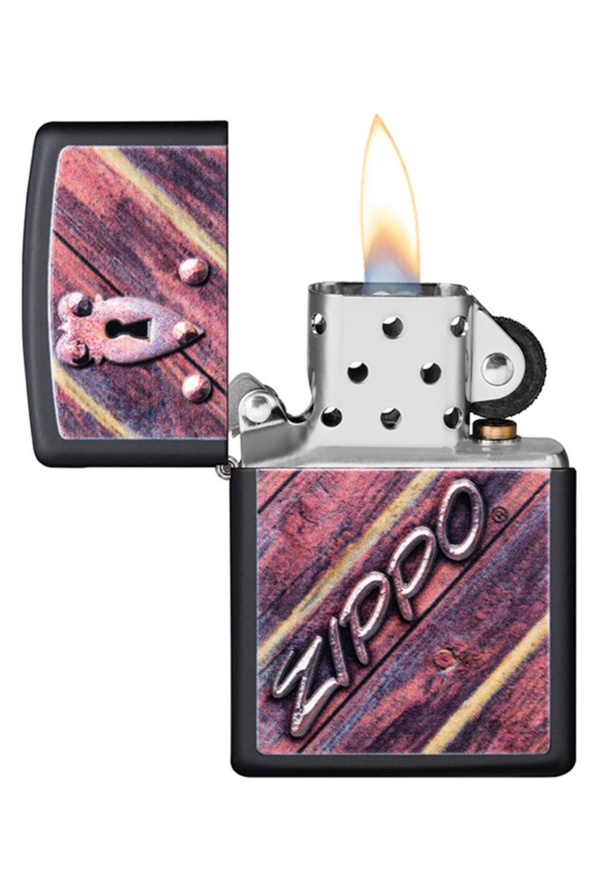 Zippo Çakmak 29986-075370 Zippo Lock Design