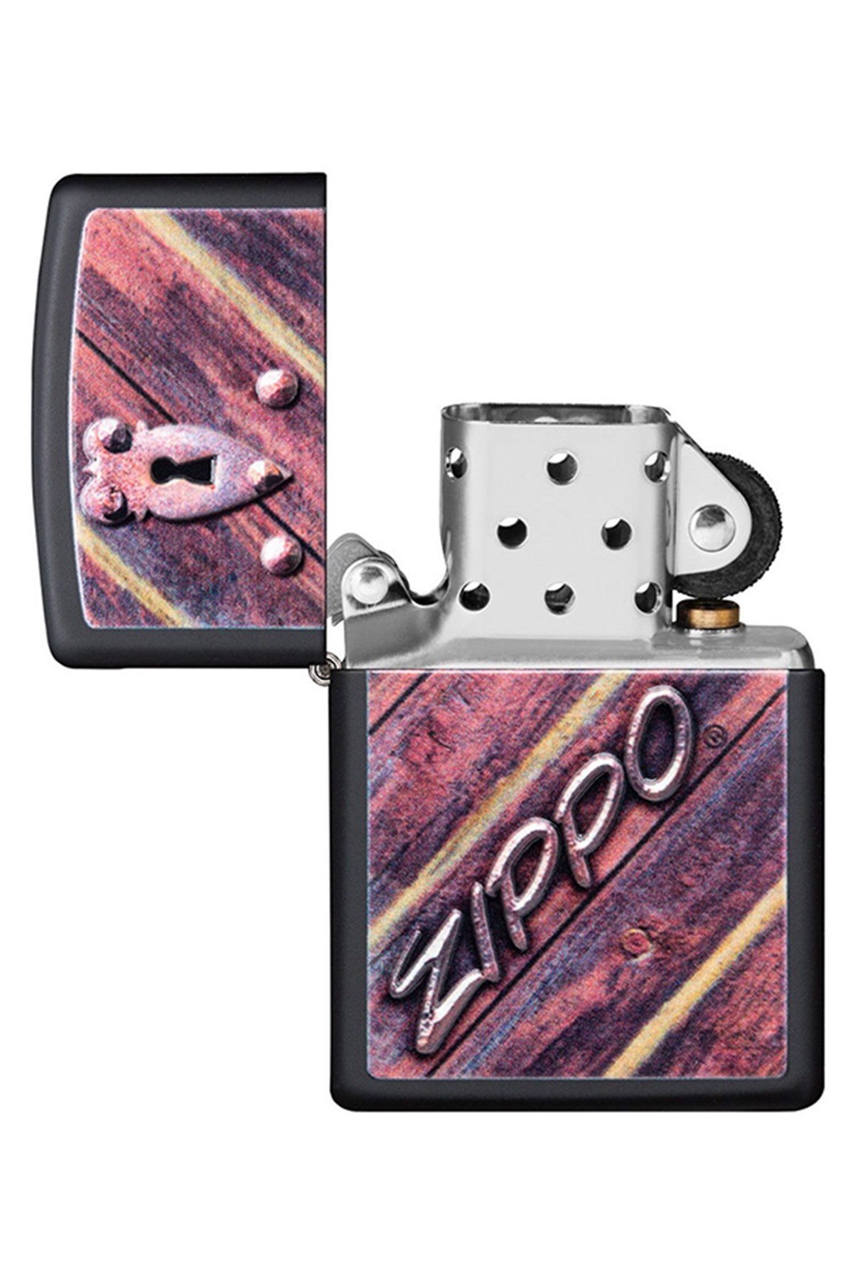 Zippo Çakmak 29986-075370 Zippo Lock Design