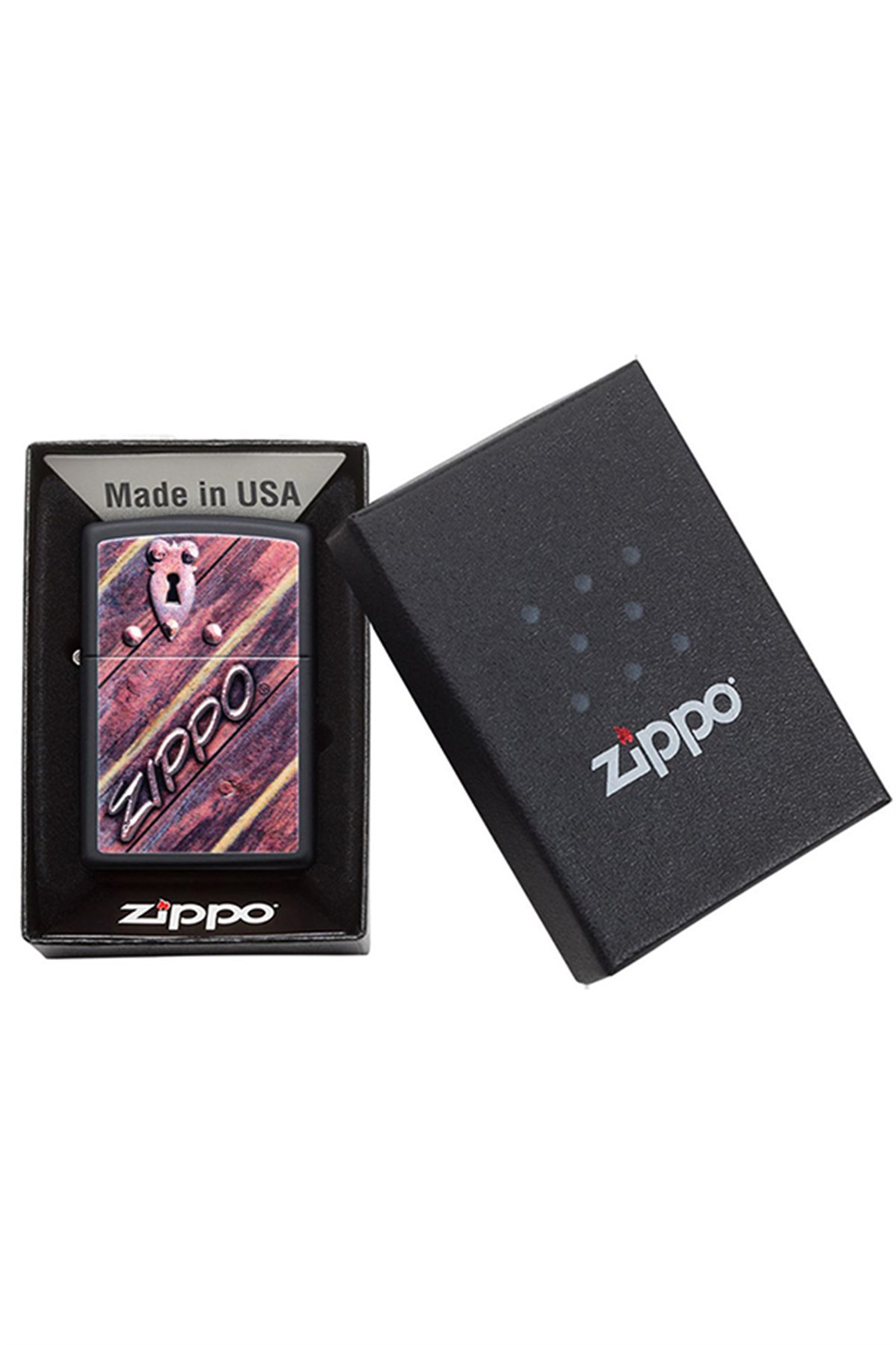 Zippo Çakmak 29986-075370 Zippo Lock Design