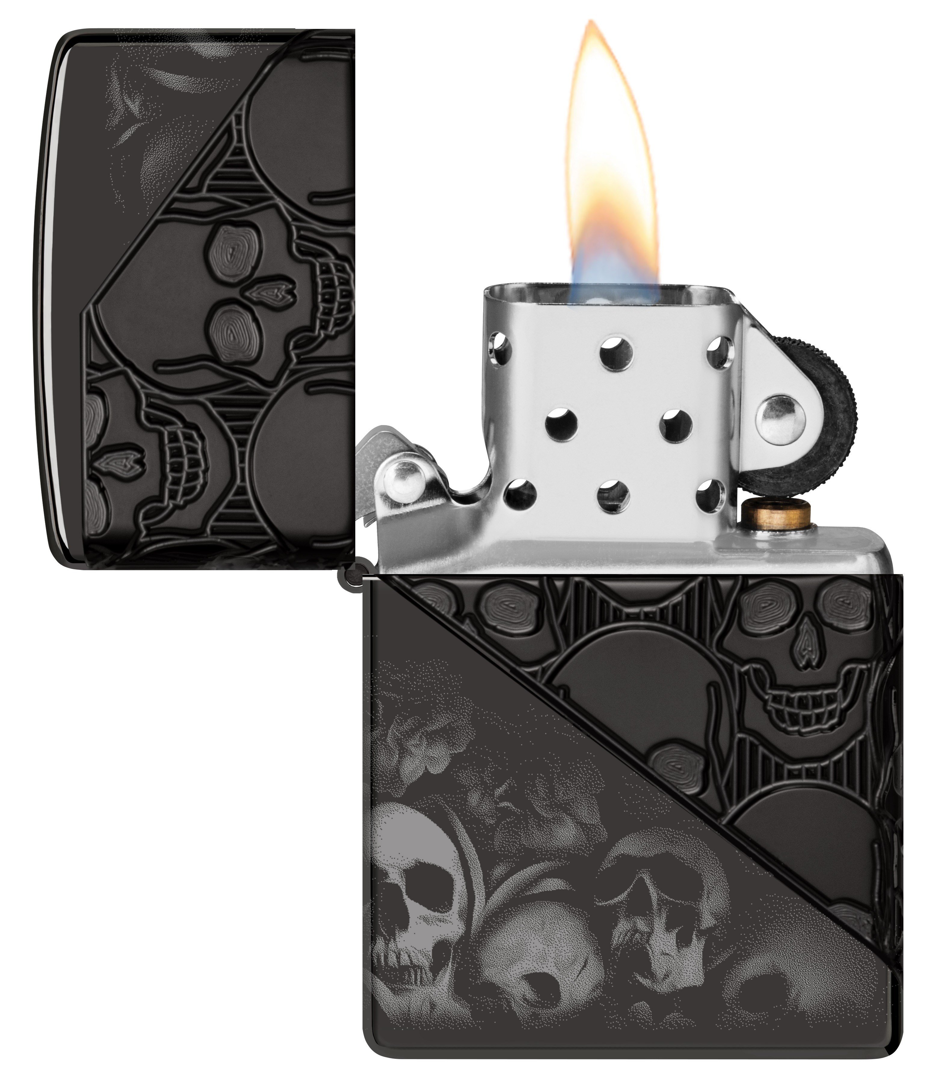 Zippo Çakmak 46362 Skulls Design 46751-119955