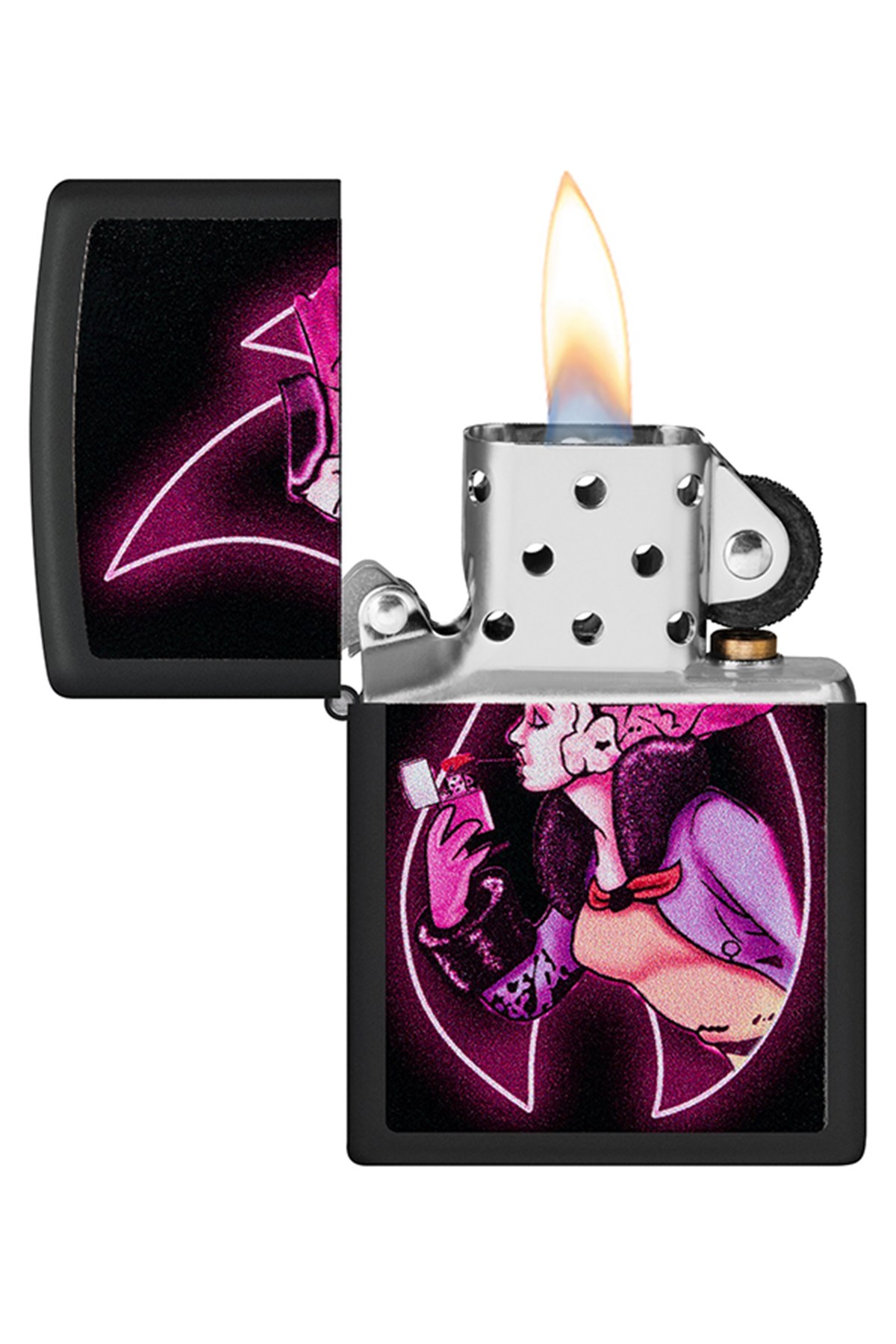 Zippo Çakmak 48139-096765 Windy Glow Design