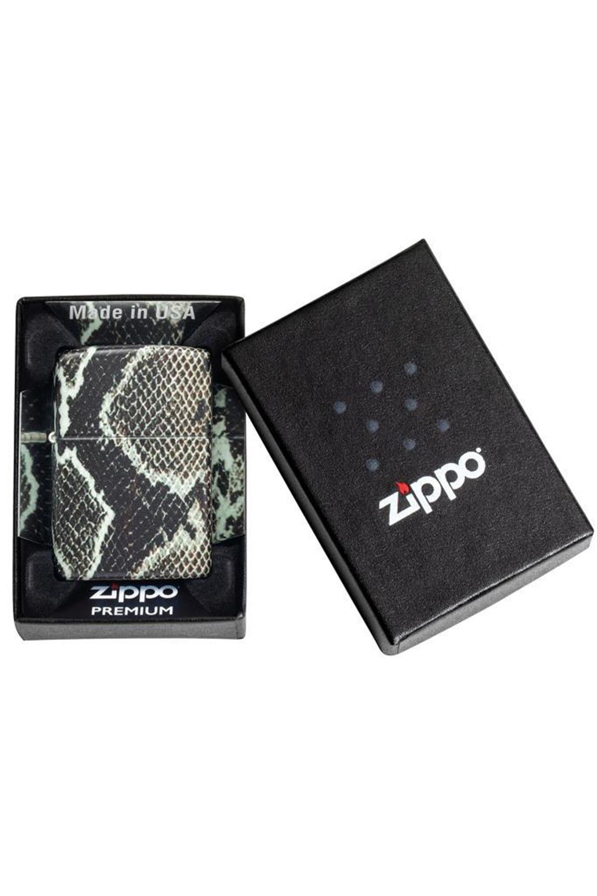 Zippo Çakmak 48231-097701 Snake Skin Design