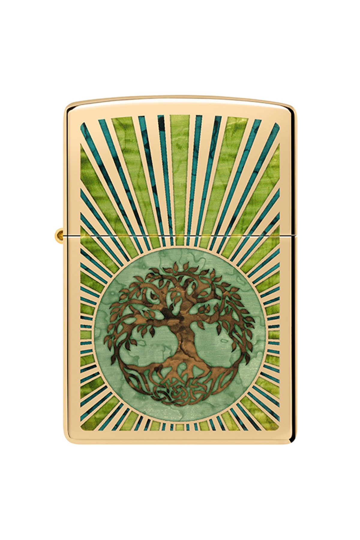 Zippo Çakmak 48391-099395 High Polish Brass Spiritual Design