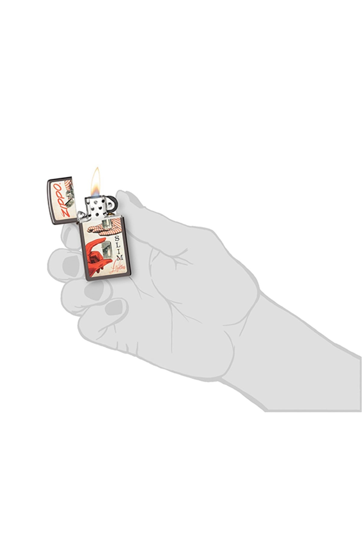 Zippo Çakmak 48396-099386 Black Ice Zippo Design