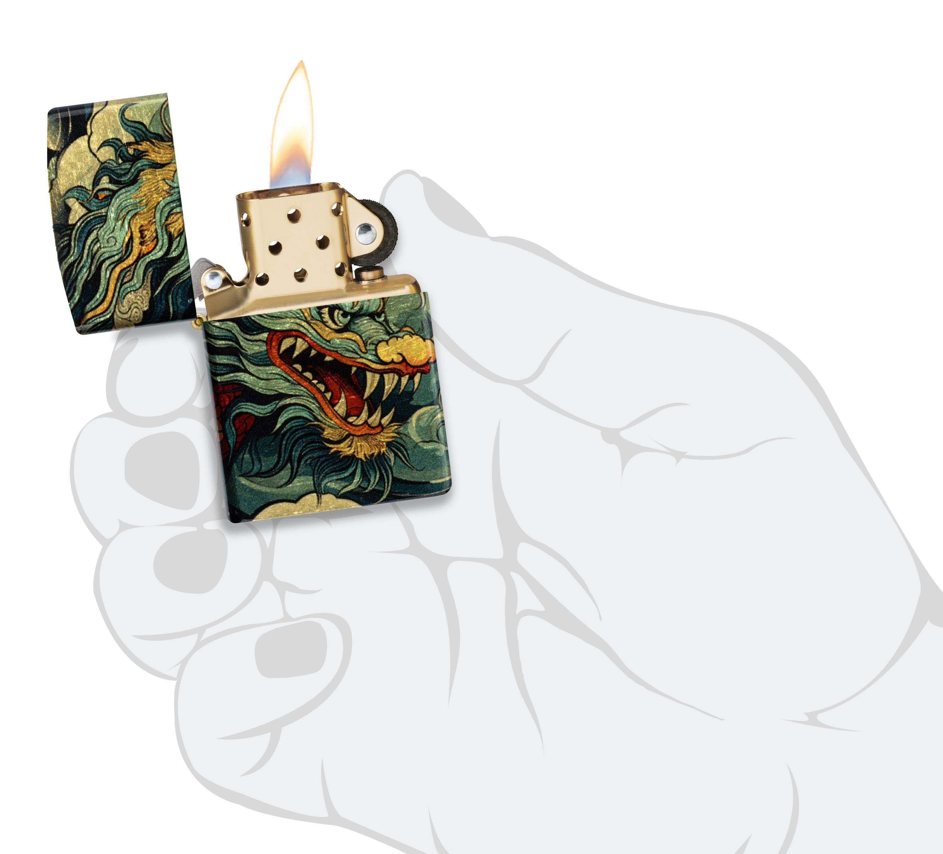 Zippo Çakmak 48458 Dragon Design 46705-119957