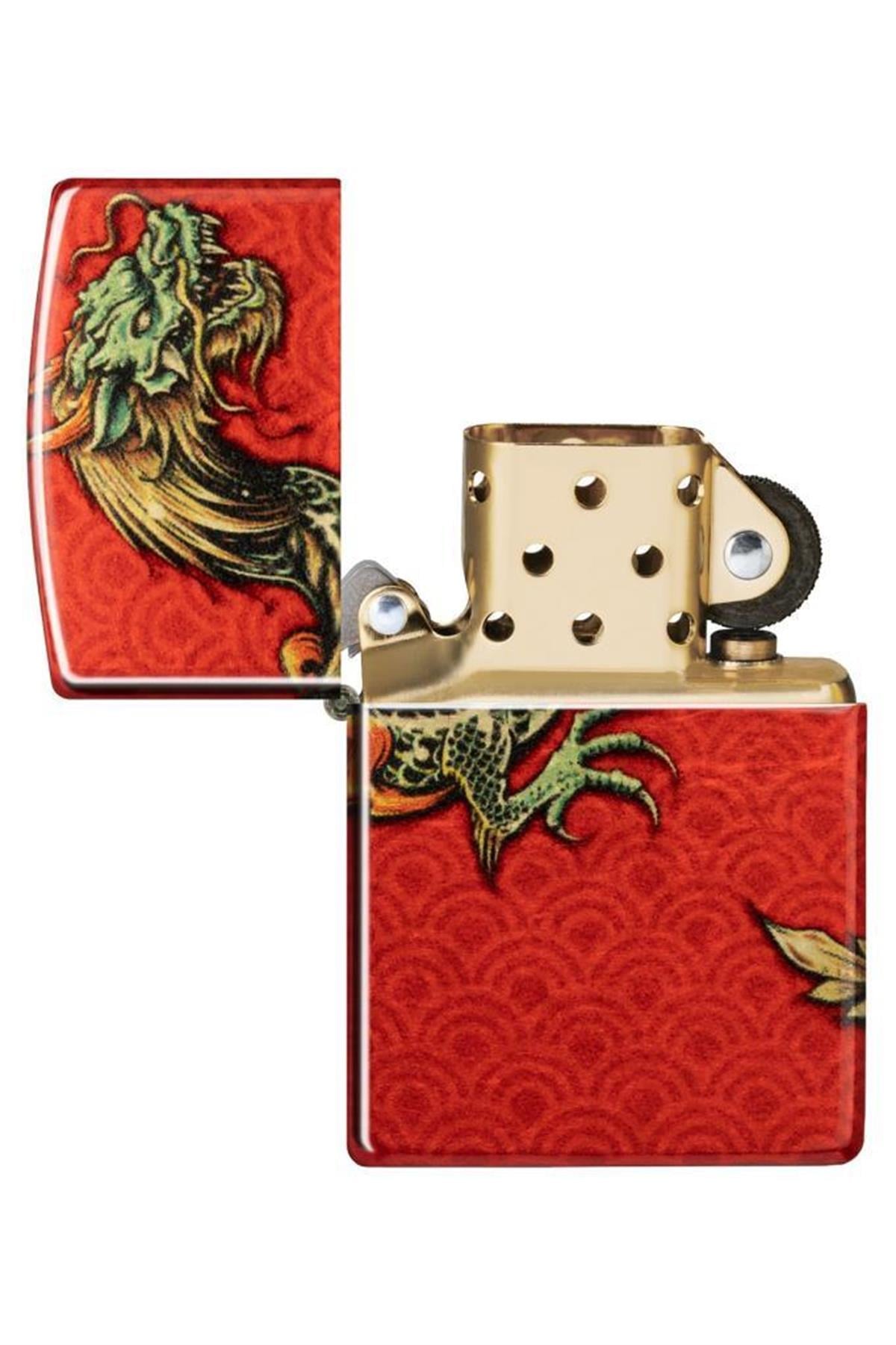 Zippo Çakmak 48513-099384 48458 Zippo Dragon Design