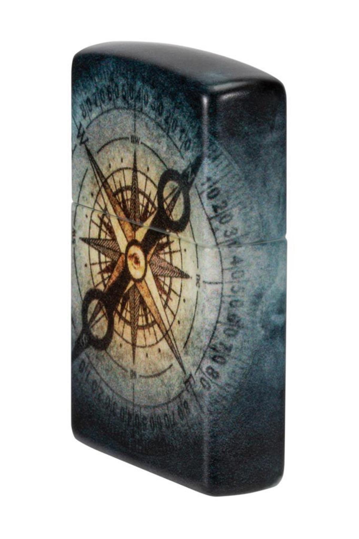 Zippo Çakmak 48562-103344 49193 Compass Ghost Design