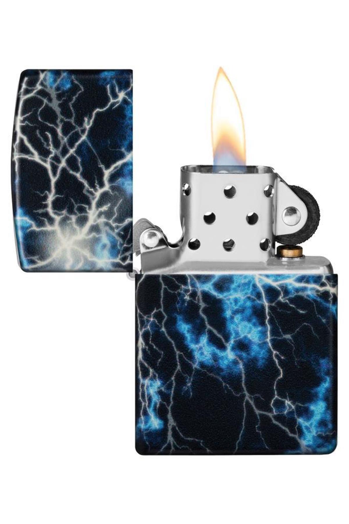 Zippo Çakmak 48610-103368 49193 Lightning Design