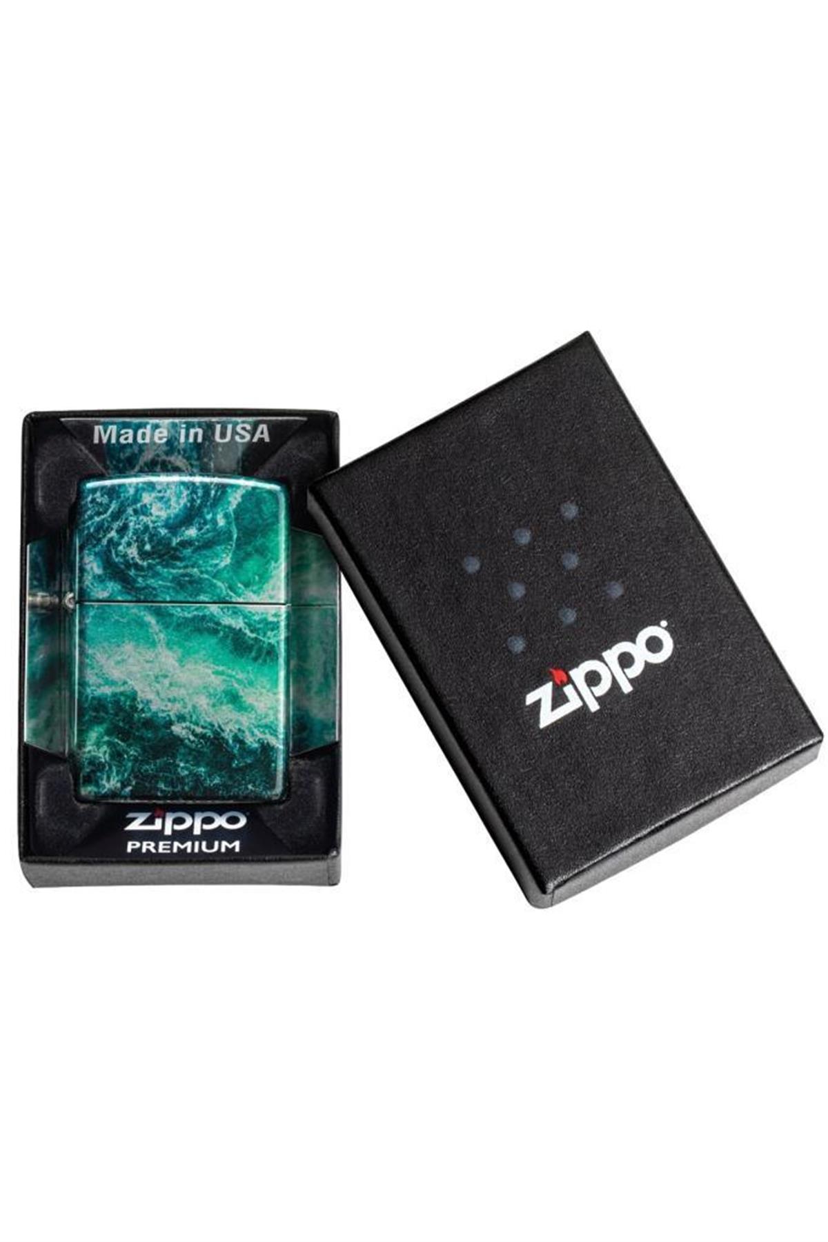 Zippo Çakmak 48621-103370 48459 Rogue Wave Design