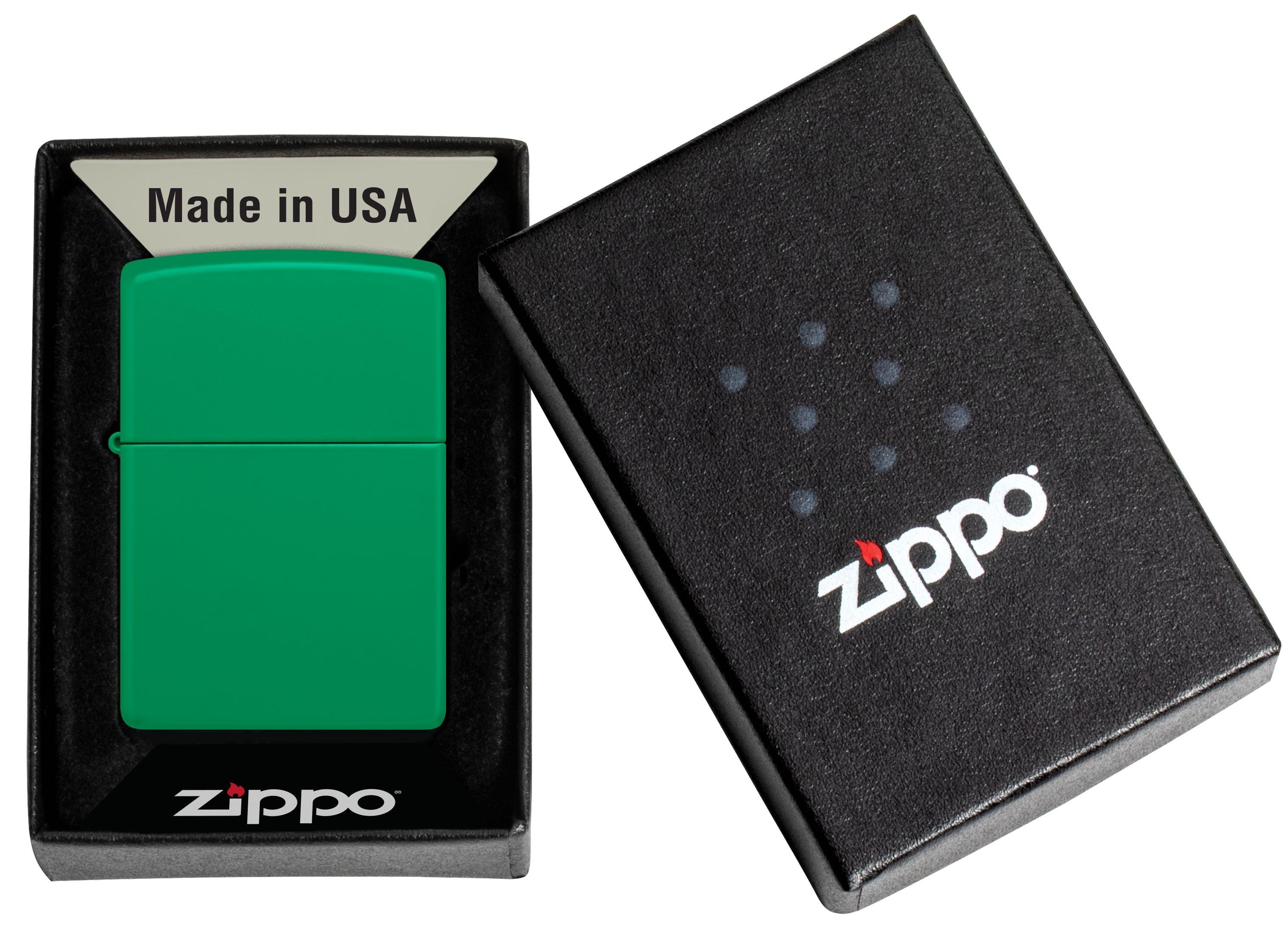 Zippo Çakmak 48629 Regular Grass Green Matte 48629-103375
