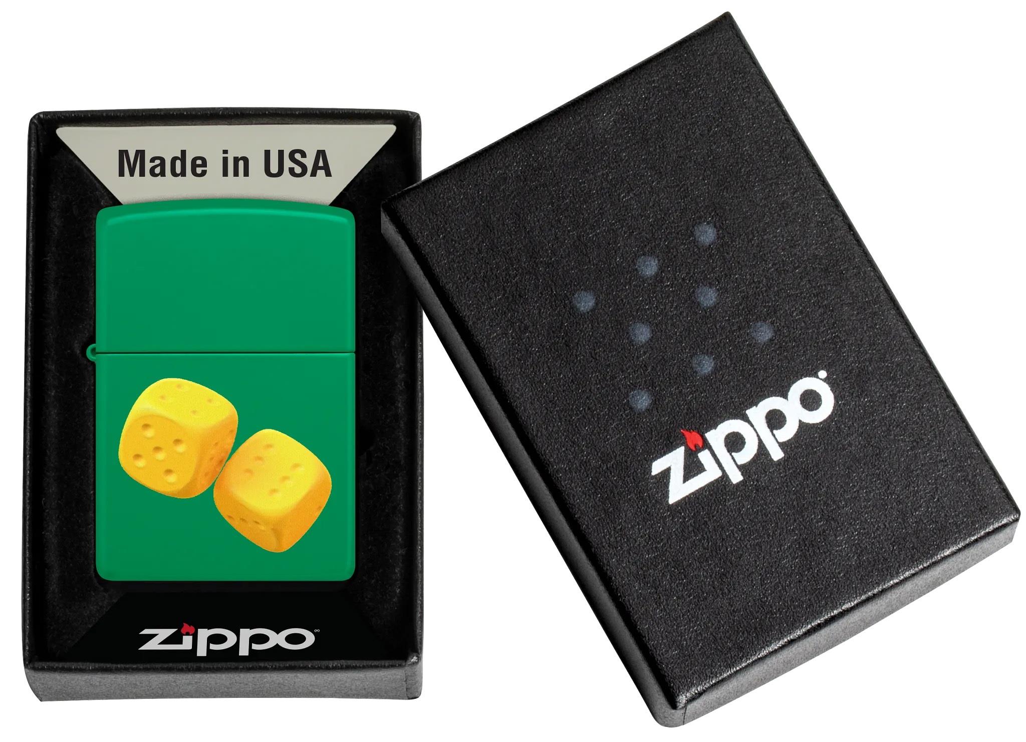 Zippo Çakmak 48629 Yellow Dice Design 48804-127462