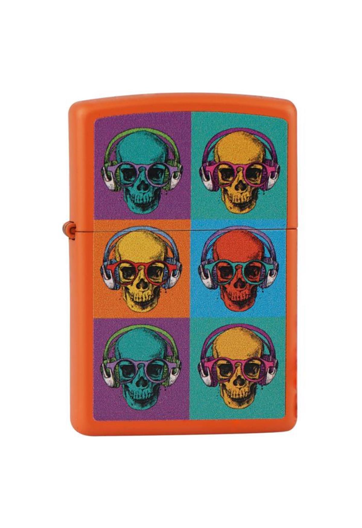 TR4199,Zippo Çakmak 49007-00022 SKULL DESIGN