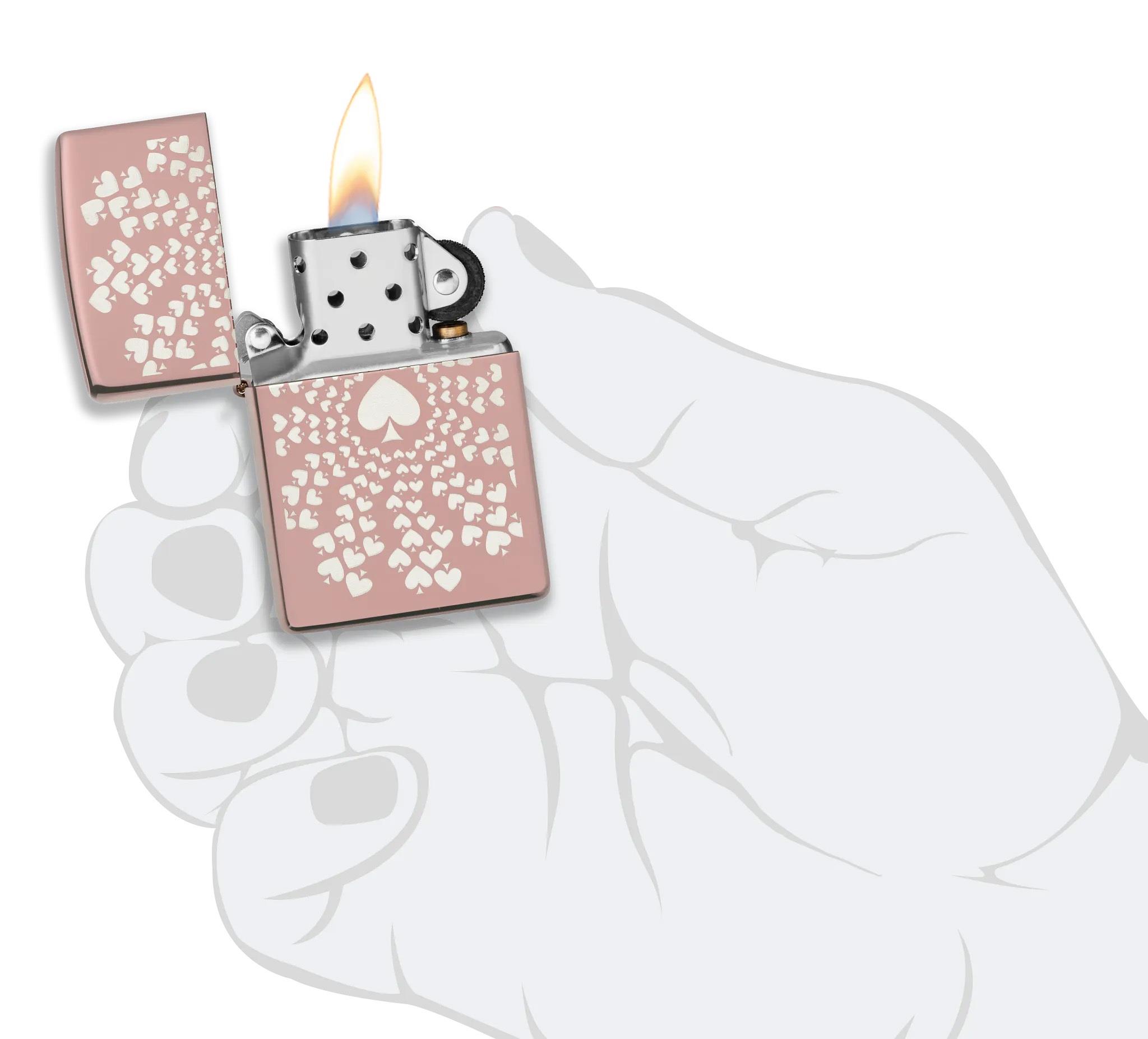 Zippo Çakmak 49190 Ace Of Spades Design 48129-127451