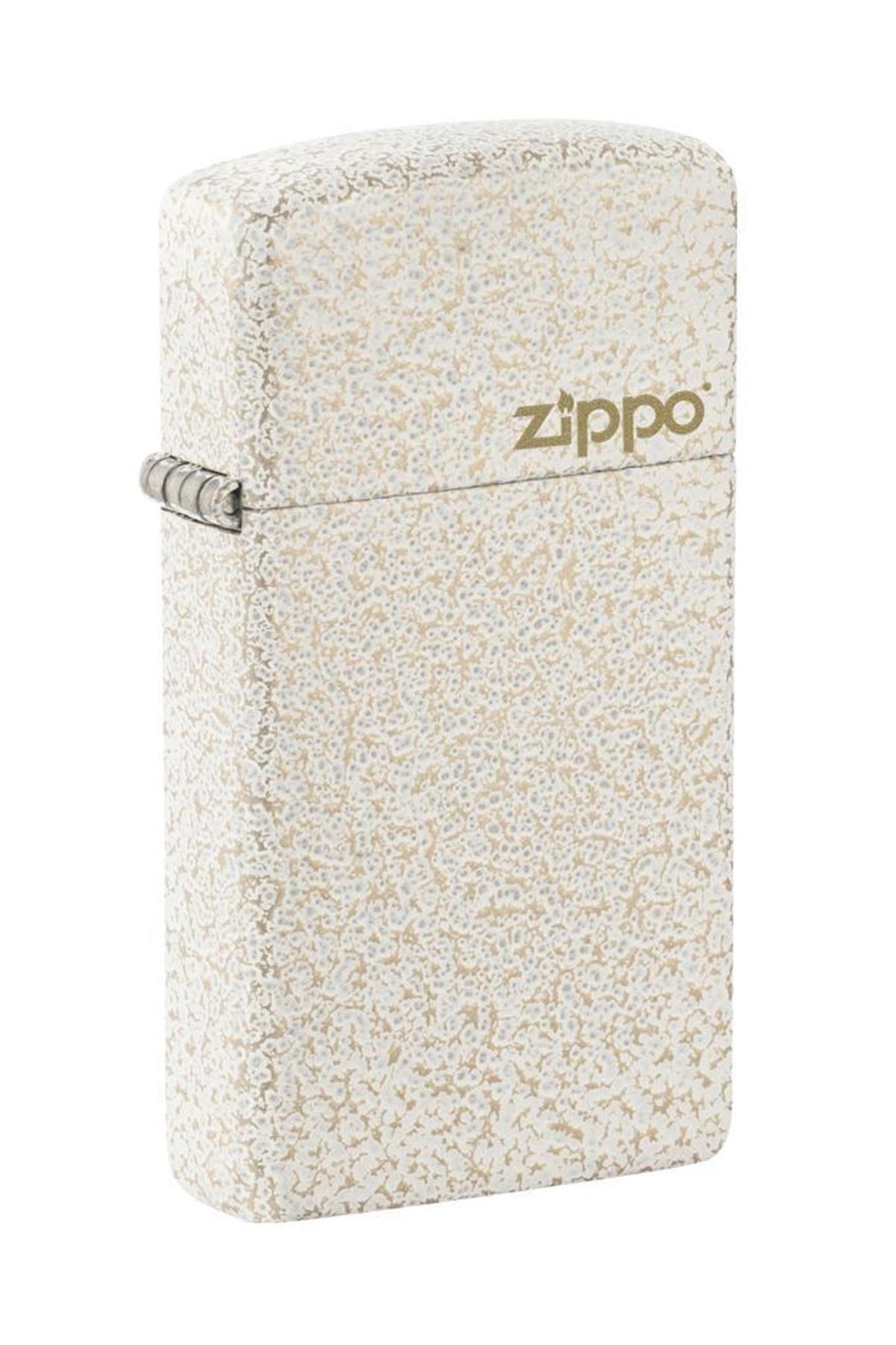 Zippo Çakmak 49265ZL-087050 49265 Slim Mercury Glass Zippo Logo