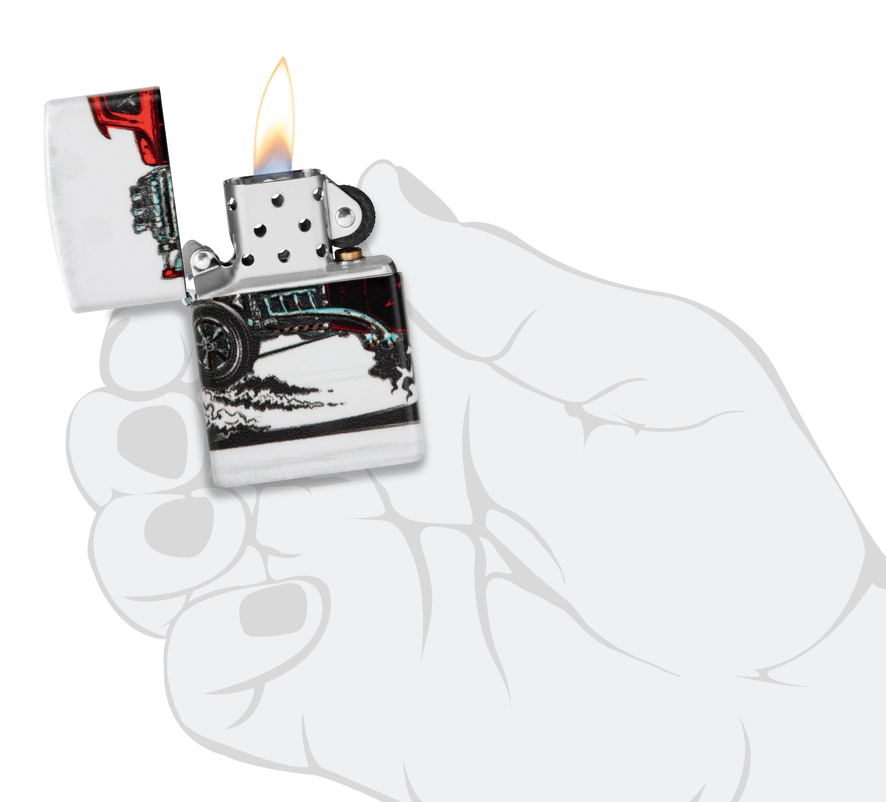 Zippo Çakmak 49352 Hot Rod Design 48660-106757