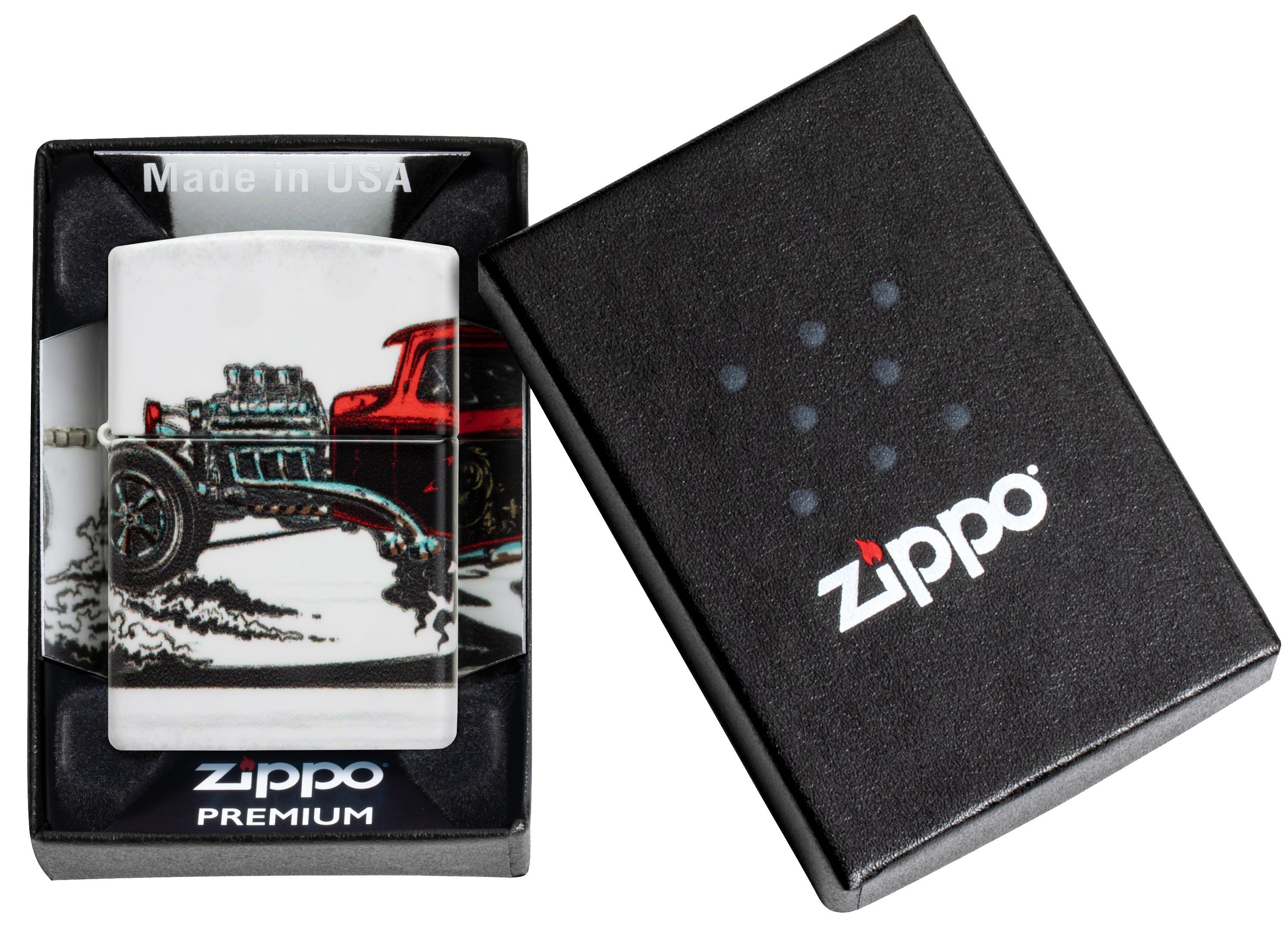 Zippo Çakmak 49352 Hot Rod Design 48660-106757