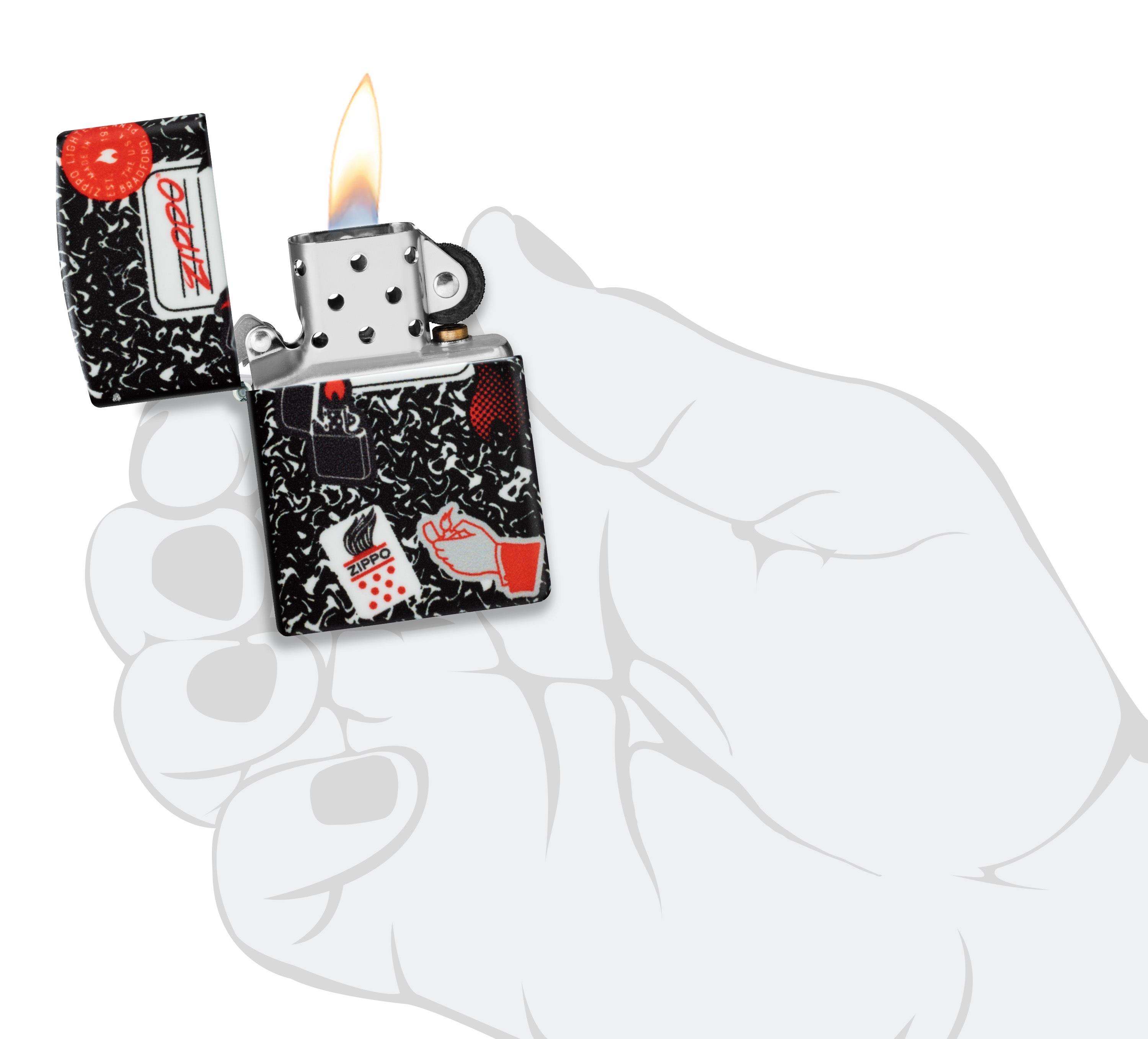 Zippo Çakmak 49352 Zippo Notebook Design 46707-120646