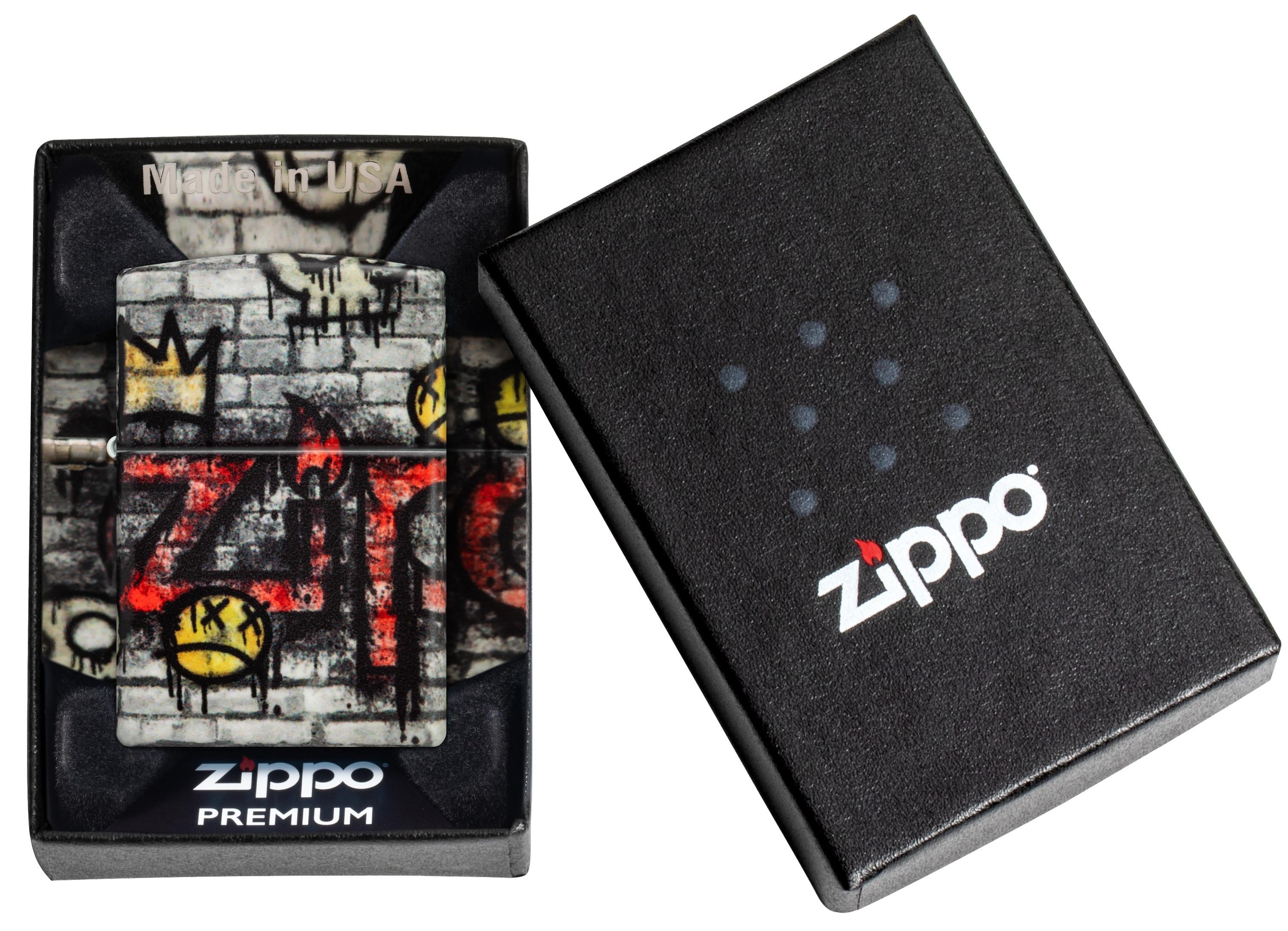 Zippo Çakmak 49352 Zippo Street Art Design 46282-120505