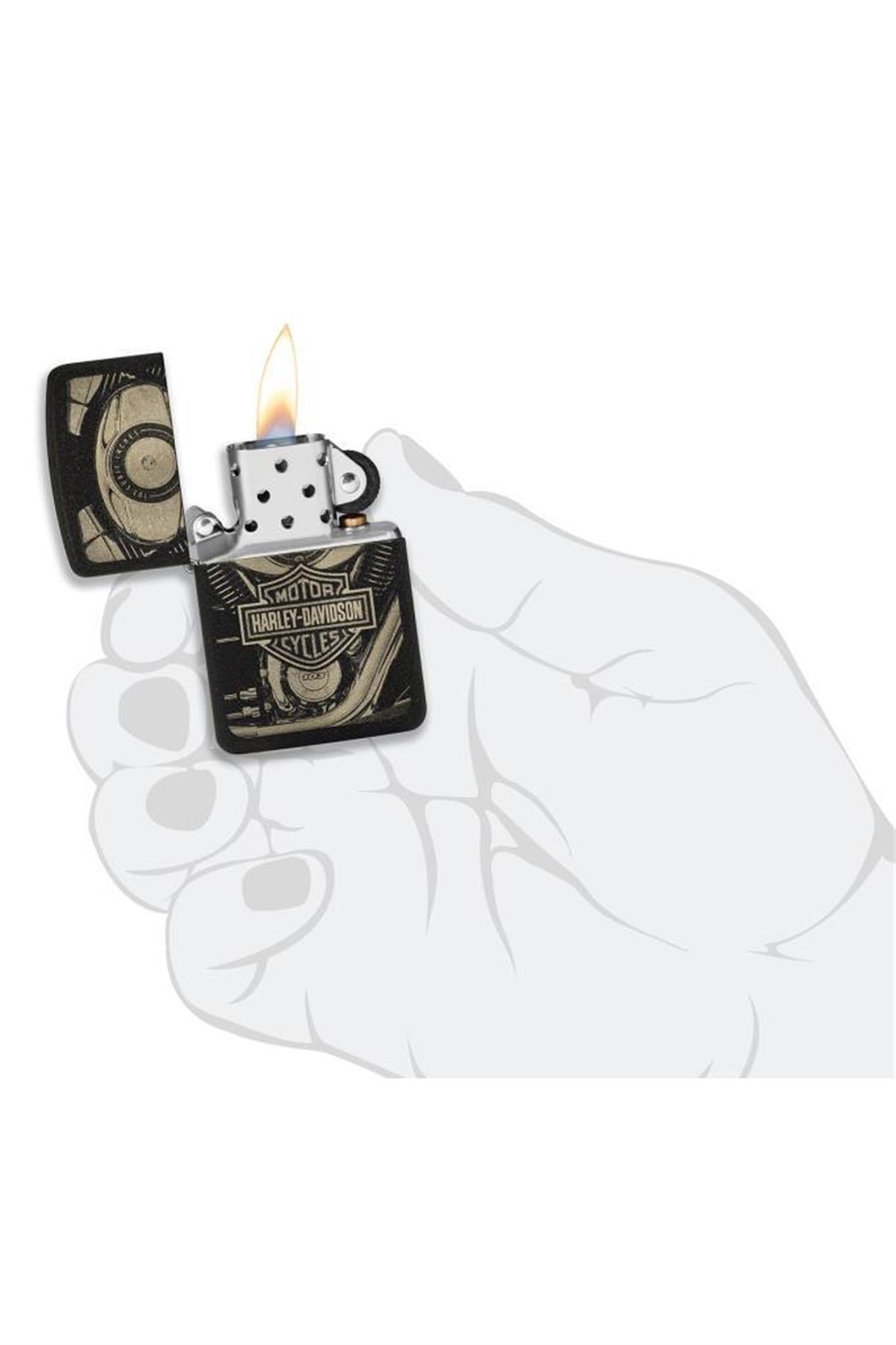 Zippo Çakmak 49468-087645 Harley Davidson