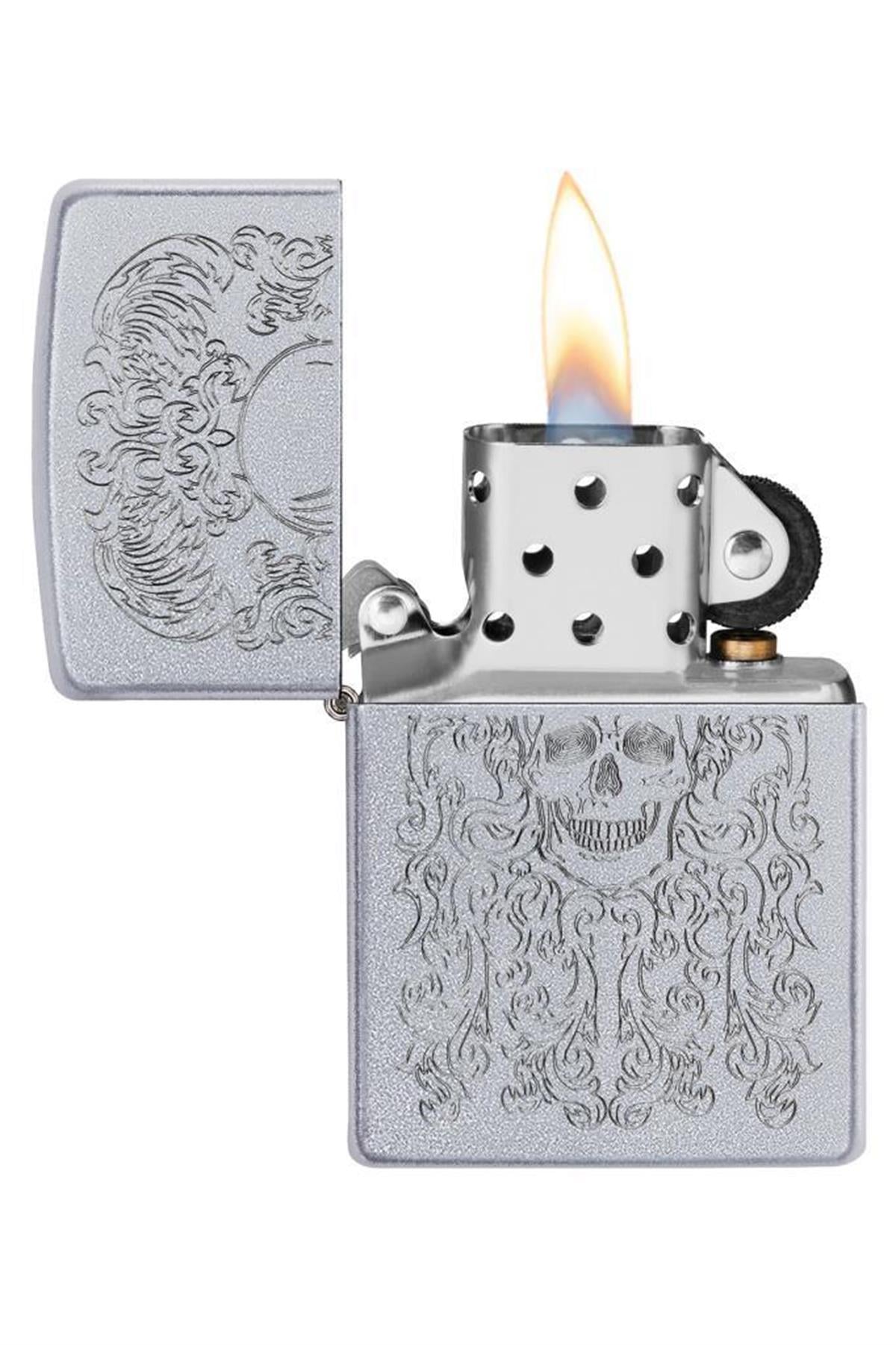 Zippo Çakmak 49571-088029 205 21Pfspr Skull Design