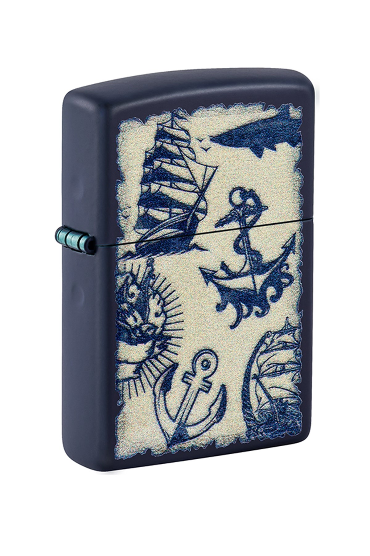 Zippo Çakmak 49774-096115 Navy Matte 239 Nautical Design