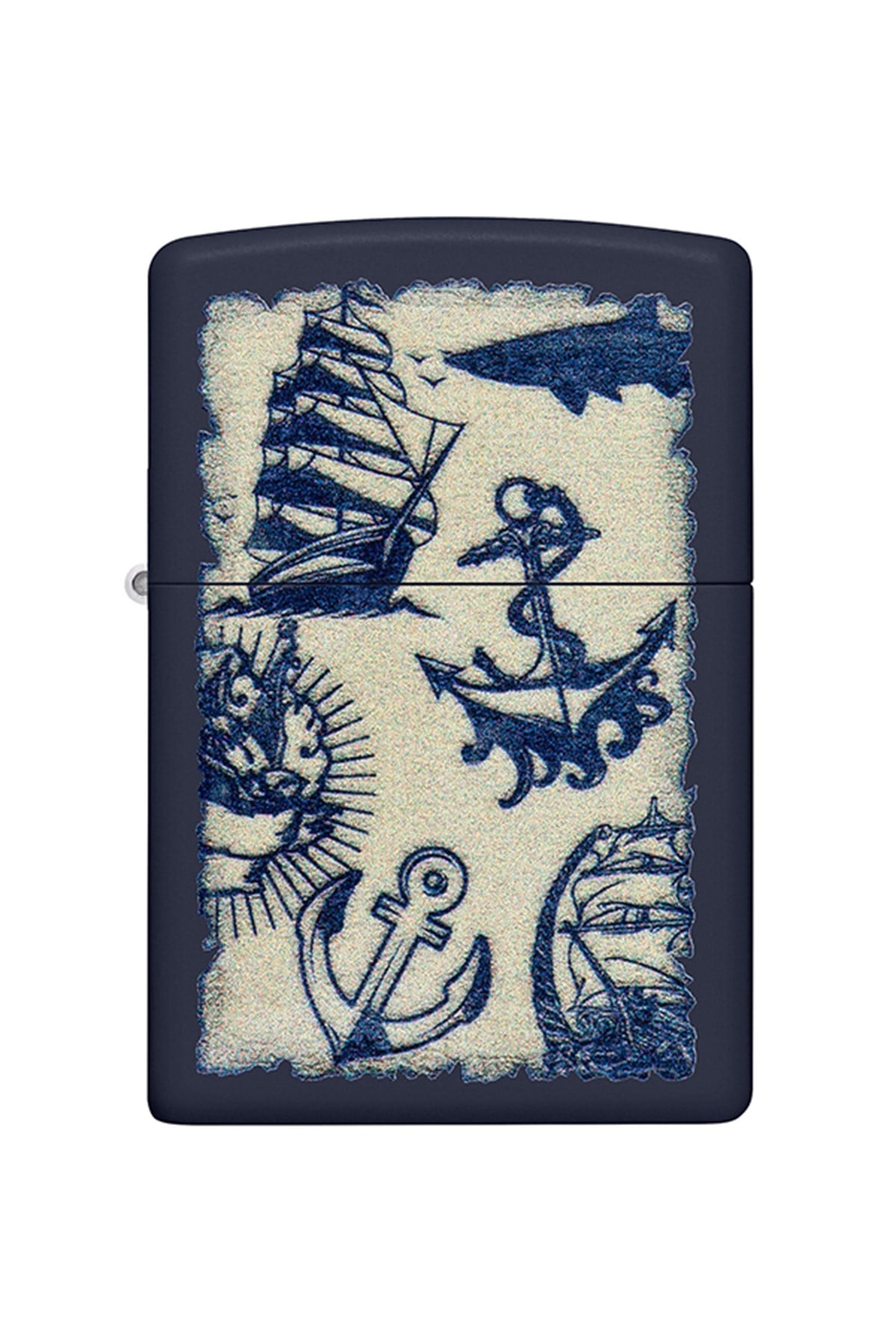 Zippo Çakmak 49774-096115 Navy Matte 239 Nautical Design