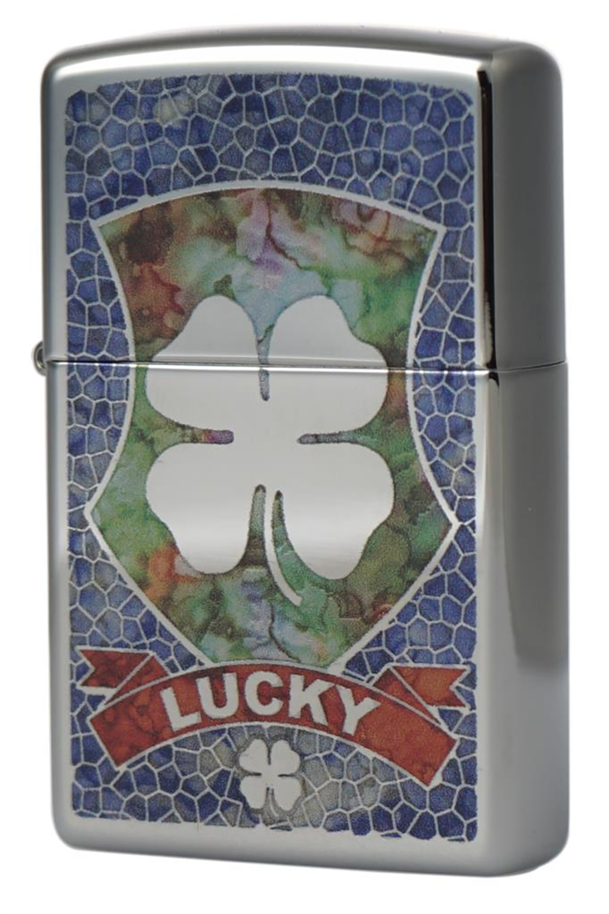 TR5673,Zippo Çakmak 81153 Fuzion Shamrock İn Shield