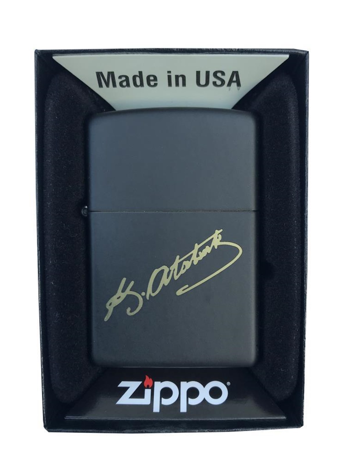Zippo Çakmak Ataturk Signature 218-004898