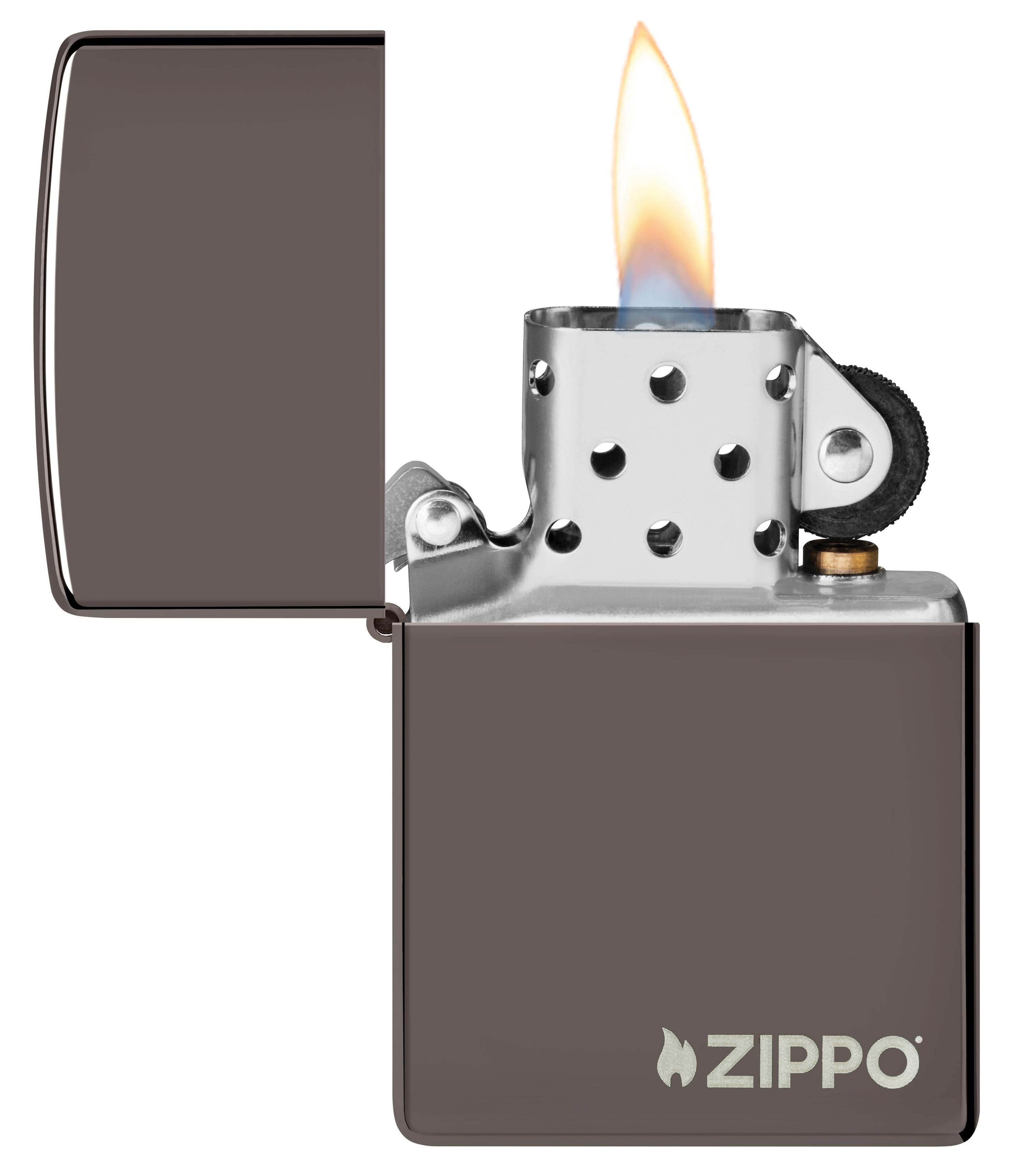 Zippo Çakmak Black Ice W/Z-Logo 150ZL