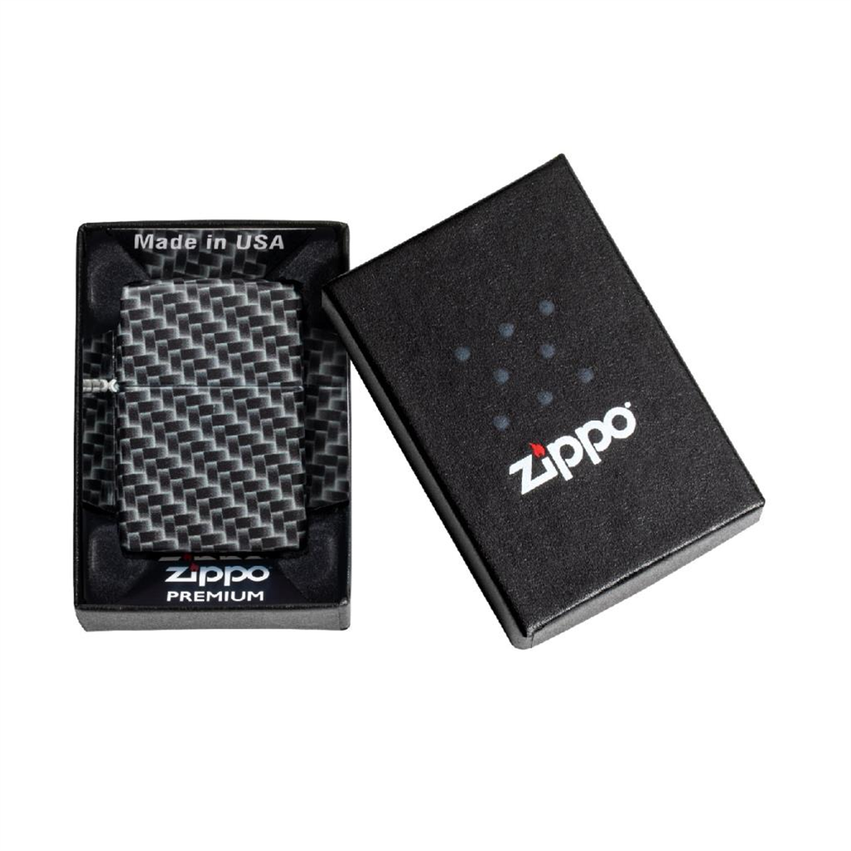 Zippo Çakmak Carbon Fiber Design 49356