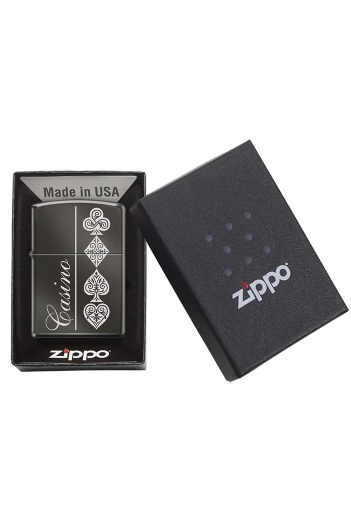 Zippo Çakmak Casino Card Suits LA 150-061833