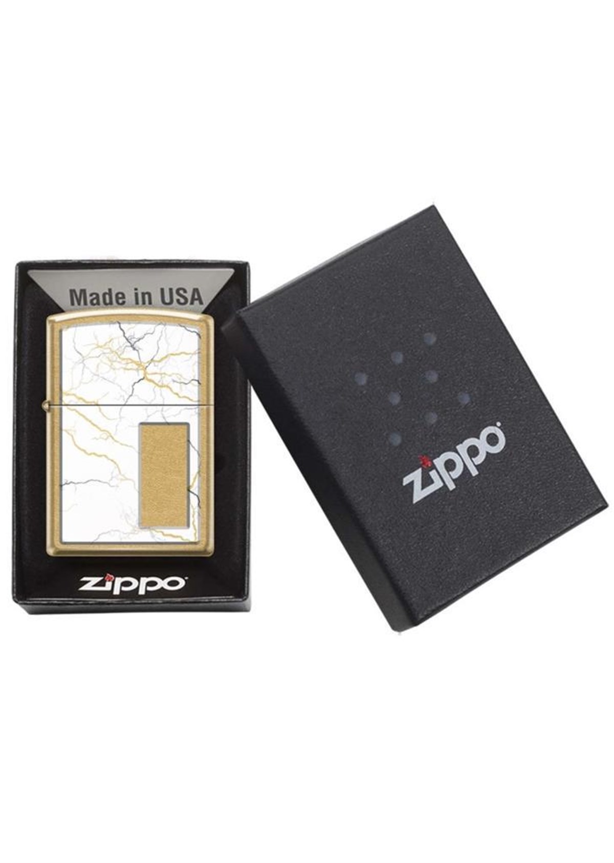Zippo Çakmak Cracked Marble Design 207G-067329