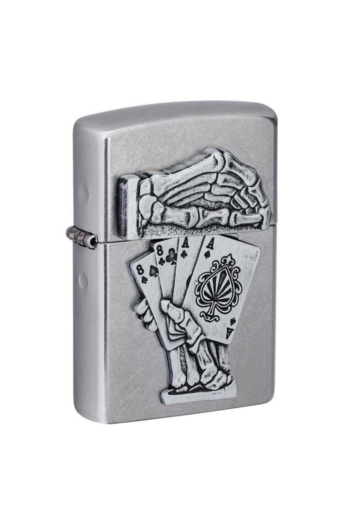 Zippo Çakmak Dead Mans Hand Emblem 49536-089074