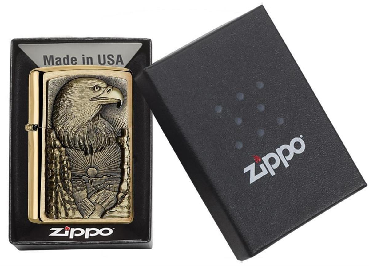 Zippo Çakmak Eagle Grand Canion Brass 2005047