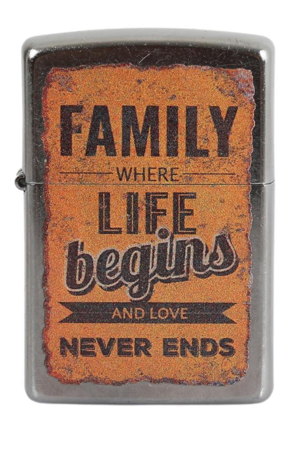 Zippo Çakmak Family Design