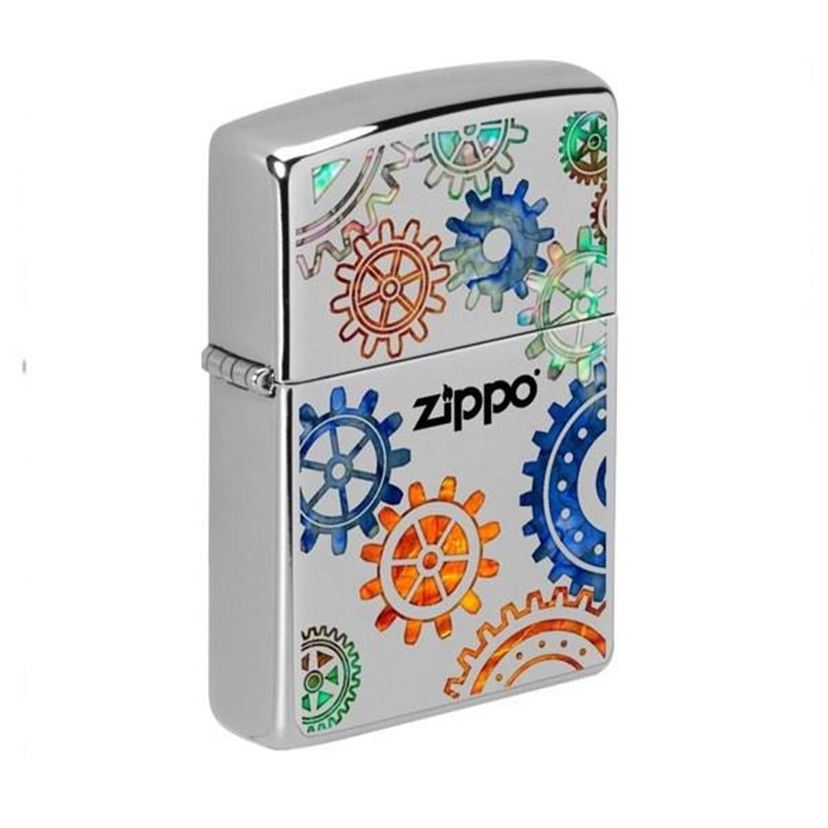 TR3341,Zippo Çakmak Fuzion Gears Design 49432 - Pff20