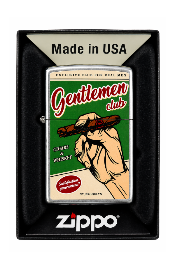 Zippo Çakmak Gentlemens Club Design 207-125863