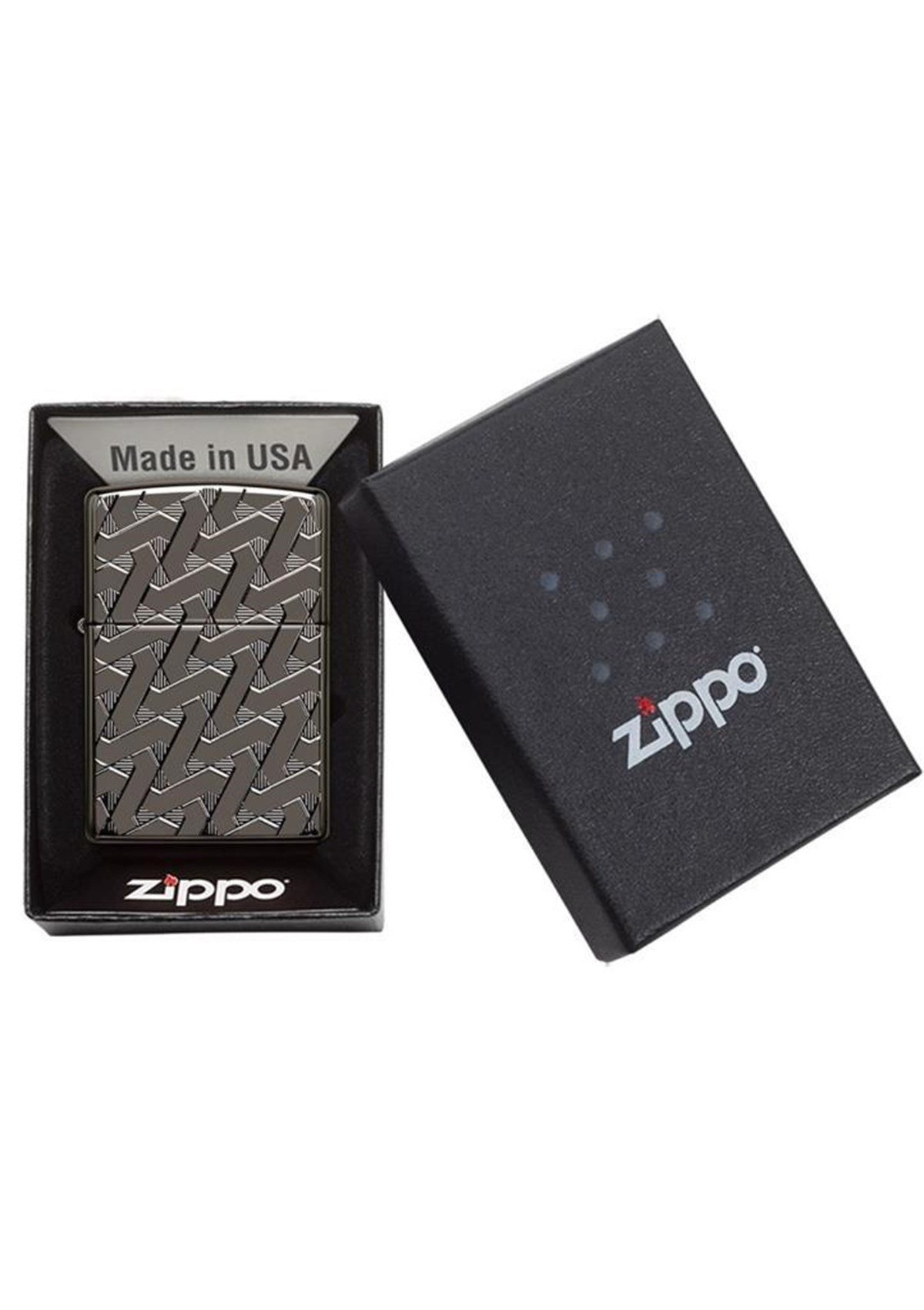 Zippo Çakmak Geometric Weave Design 49173-078932