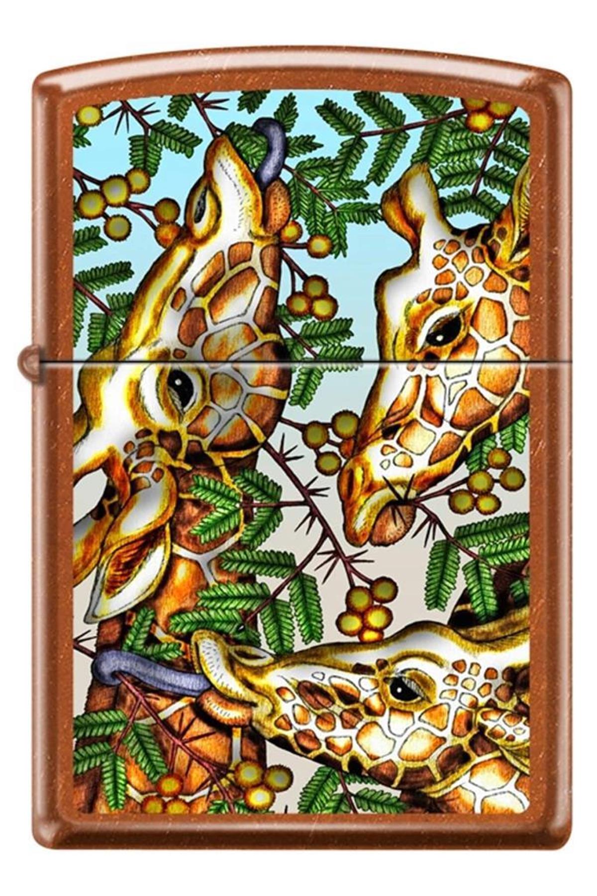 TR5534,Zippo Çakmak Giraffes Toffee