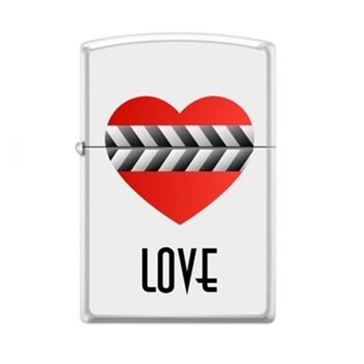 Zippo Çakmak Heart Clapperboard 214 214-001979