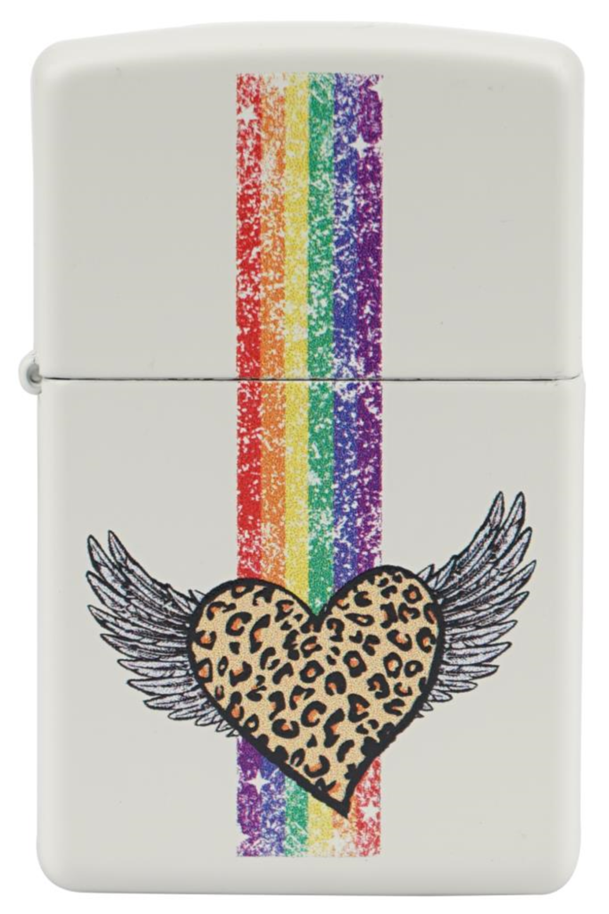 TR5702,Zippo Çakmak Heart Rainbow