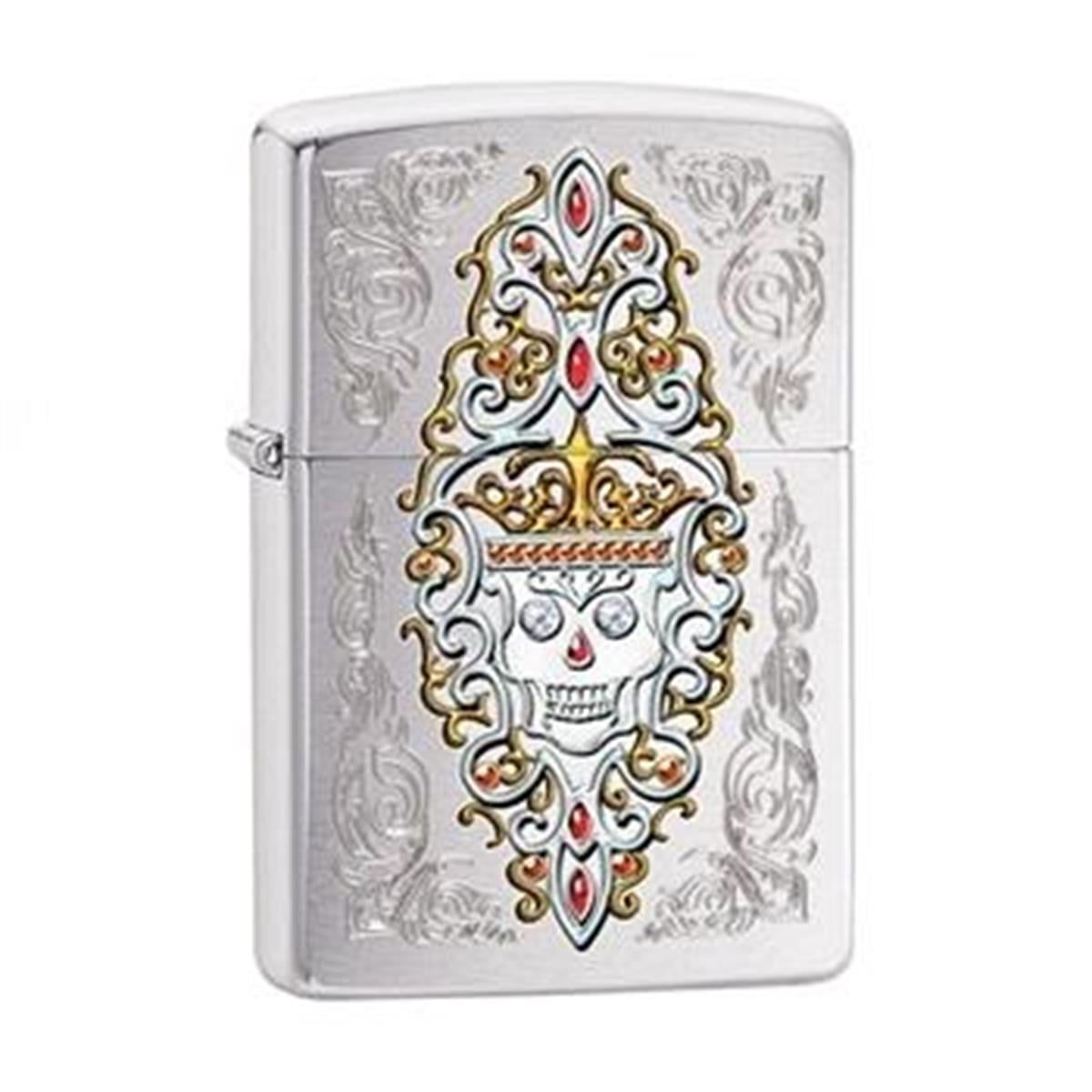 Zippo Çakmak Jeweled Skull 28794 28794-000004