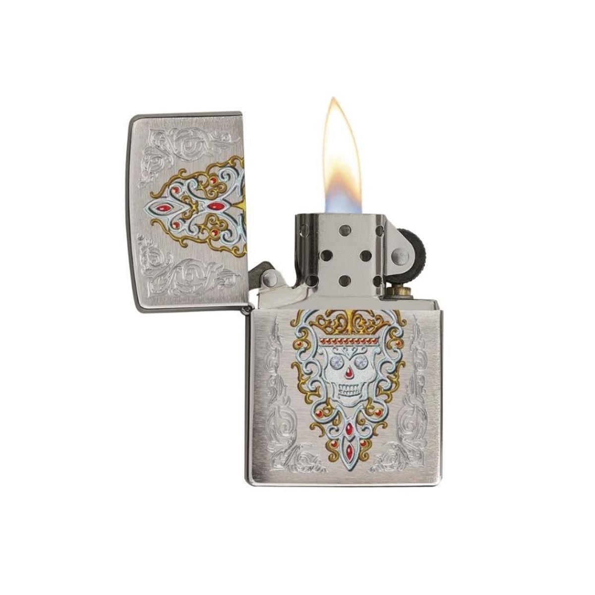 Zippo Çakmak Jeweled Skull 28794 28794-000004