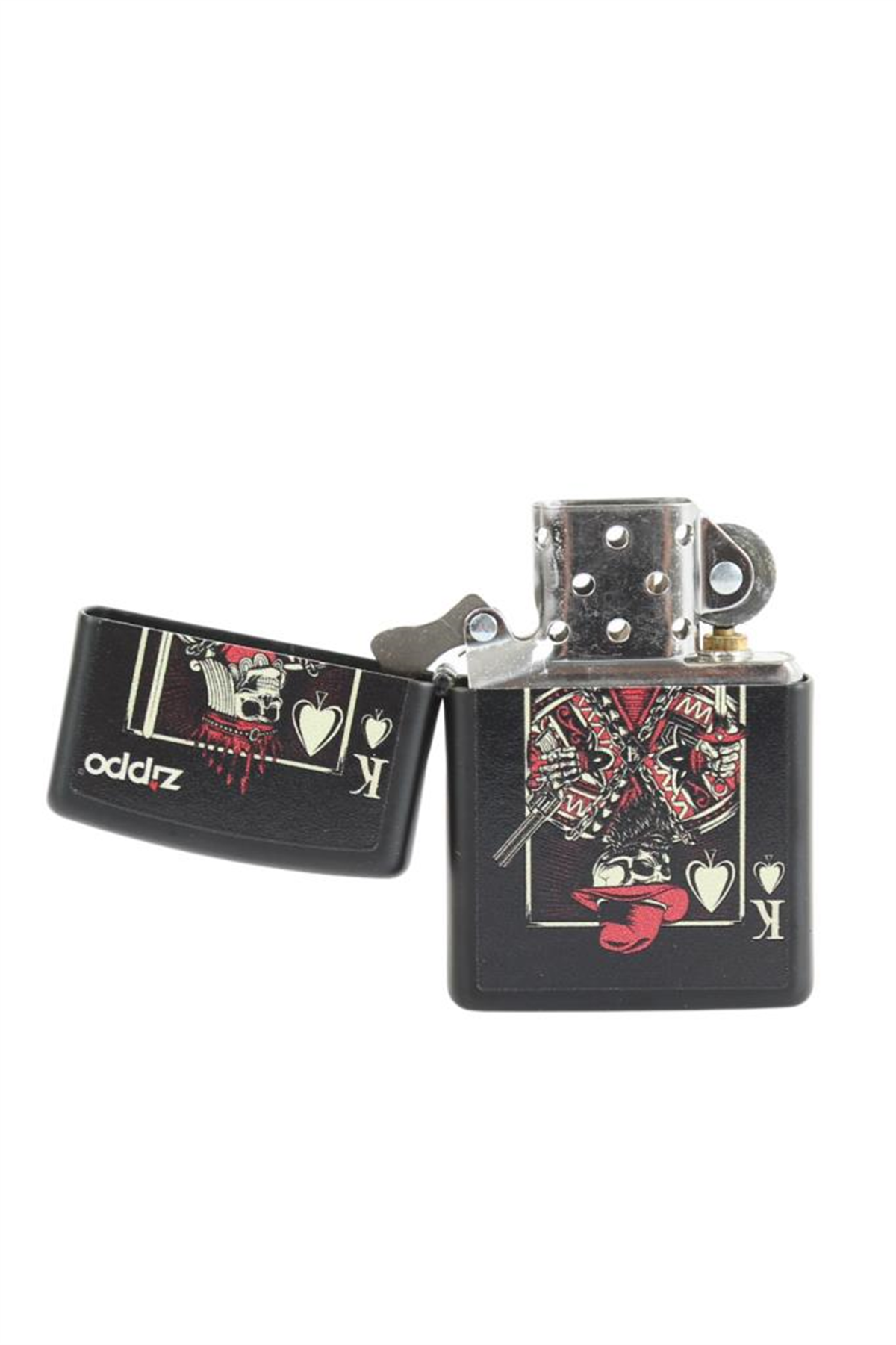 Zippo Çakmak King Skull Black