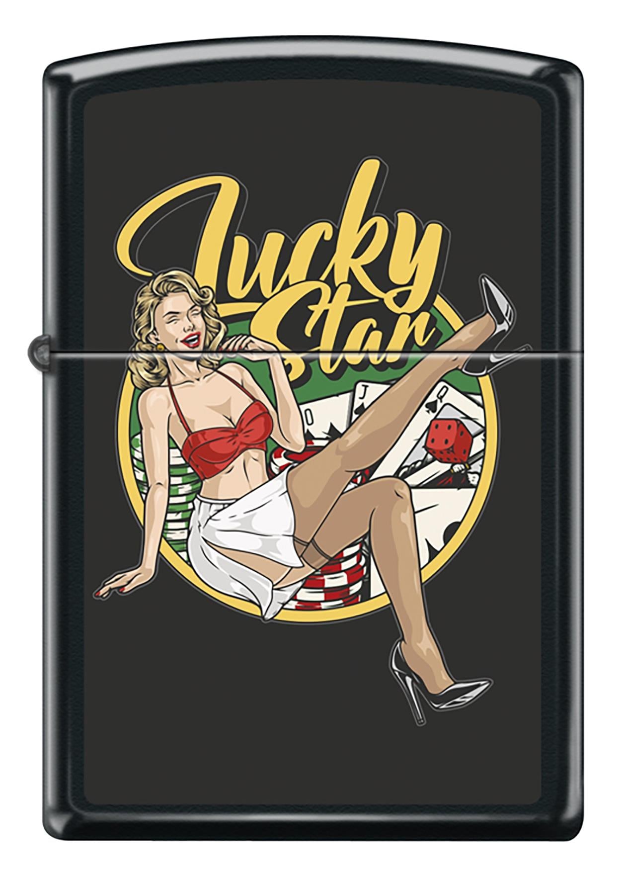 Zippo Çakmak Lucky Star Design 218-123792