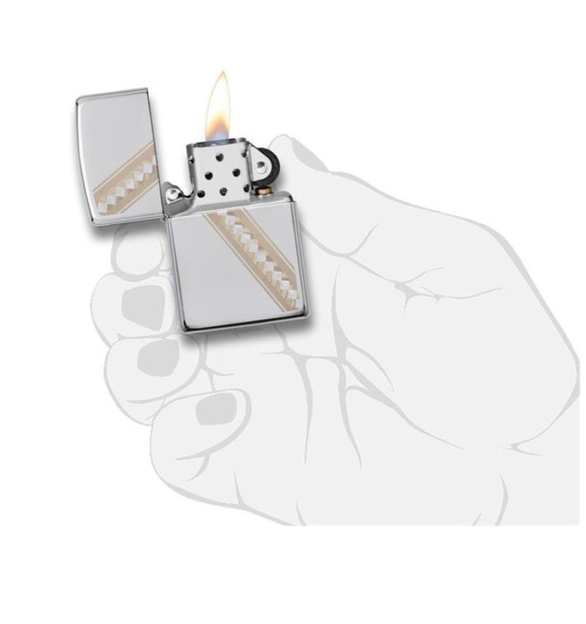 Zippo Çakmak Luxury Design 49168-076806