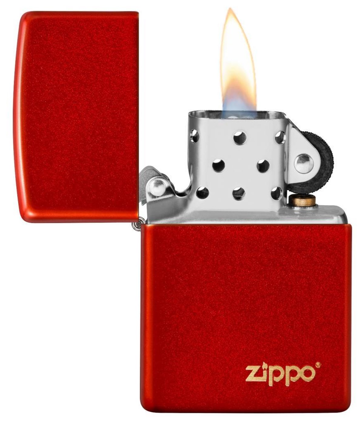 Zippo Çakmak Metalic Red Zippo Lasered 49475Zl