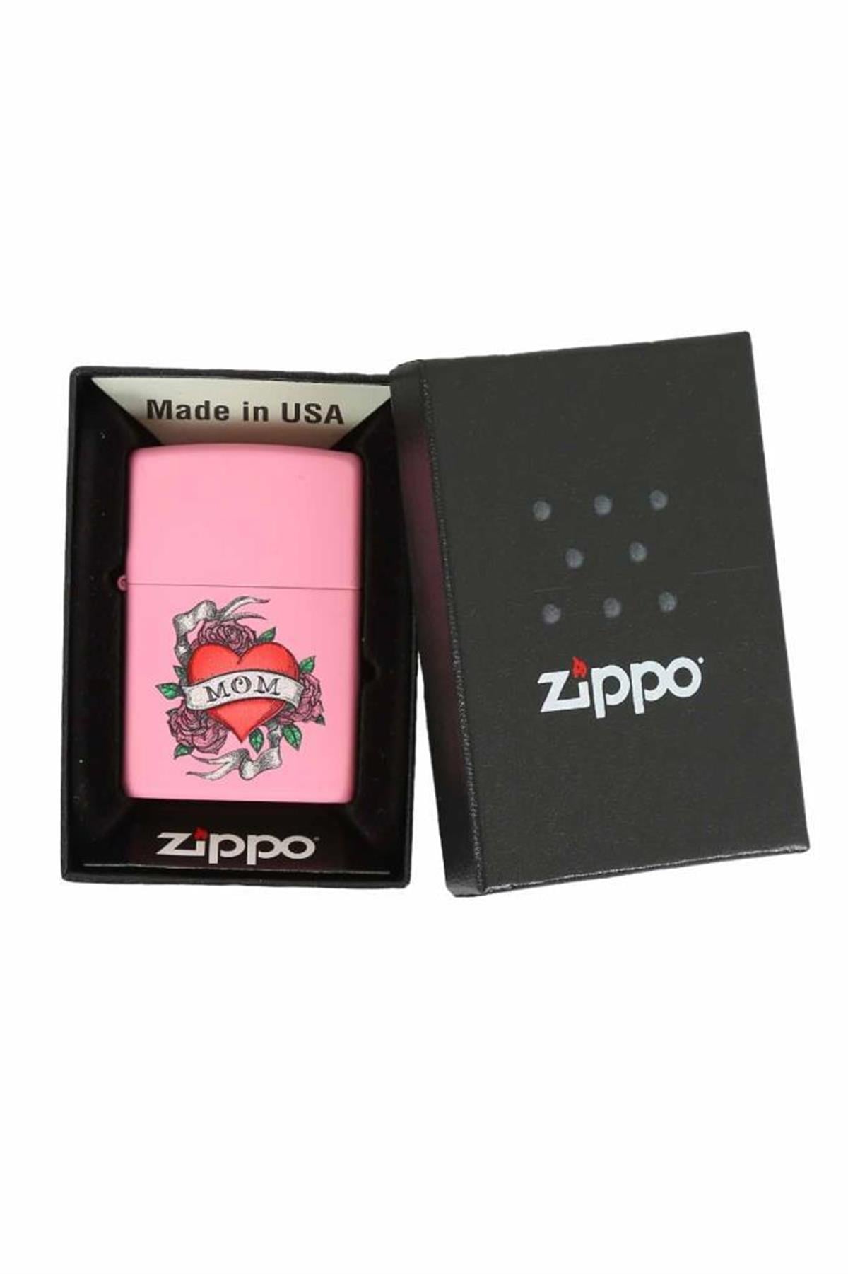 Zippo Çakmak Mom Love Pink